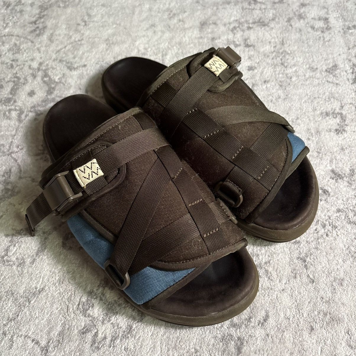 Visvim Visvim Christo Sandals Olive & Blue | Size XL | Grailed