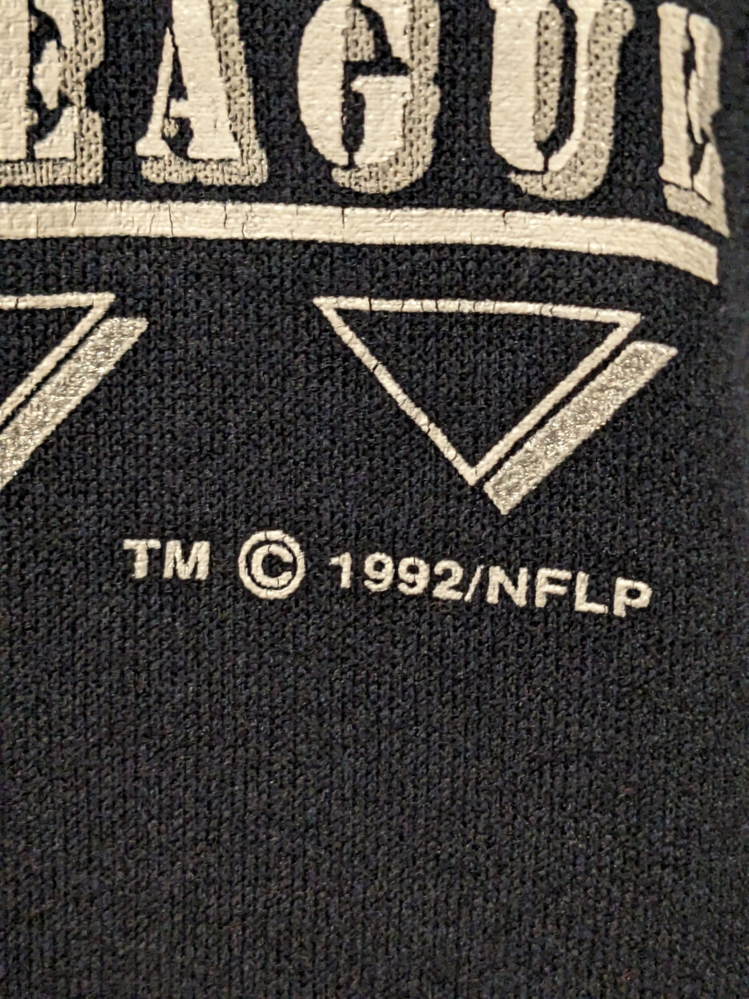 NFL × Vintage Vintage 1992 Los Angeles Raiders NFL Large Youth Sweatshirt Size US L / EU 52-54 / 3 - 3 Thumbnail