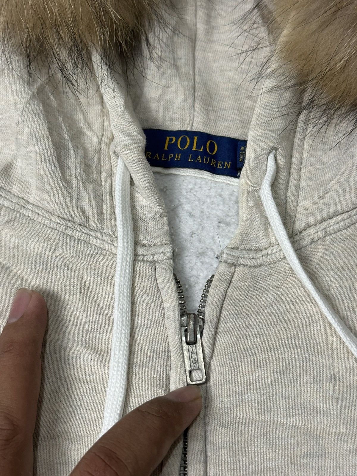 Polo Ralph Lauren Faux Fur ZipHoodie Polo Ralph Lauren Faded Color Size US L / EU 52-54 / 3 - 8 Thumbnail