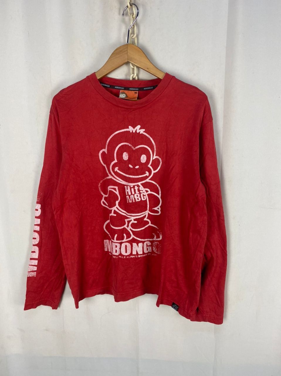 Japanese Brand Mbongo printed long sleeve tshirt Size US M / EU 48-50 / 2 - 11 Thumbnail
