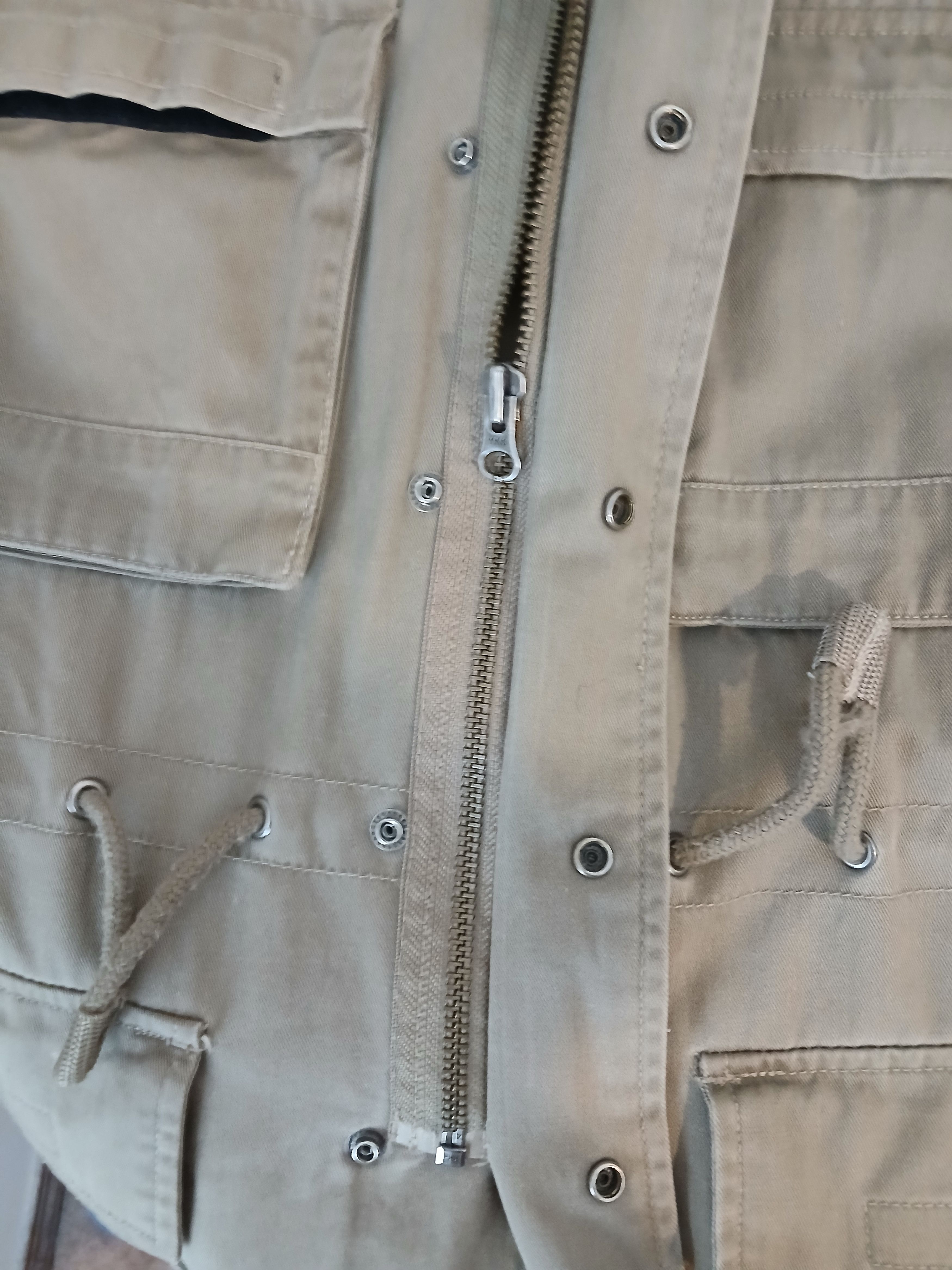 Old Navy Vintage Old Navy Hooded Quilted Lined Parka Military Jacket Size US S / EU 44-46 / 1 - 4 Thumbnail