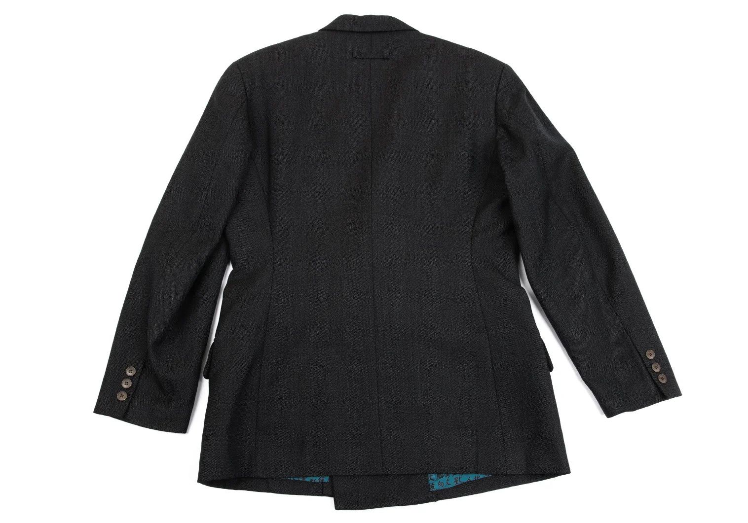 Jean Paul Gaultier Charcoal Peak Lapel Wool Jacket Size 48 Size US M / EU 48-50 / 2 - 13 Thumbnail