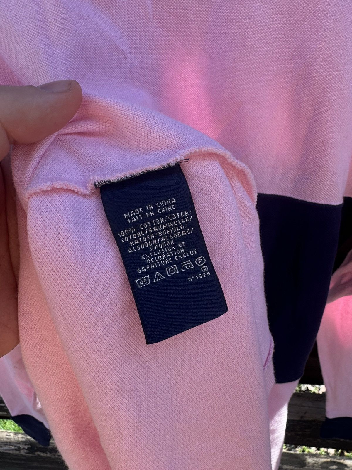 Polo Ralph Lauren Vintage Ralph Lauren y2k polo rugby Chief Keef style pink Size XL / US 12-14 / IT 48-50 - 8 Thumbnail