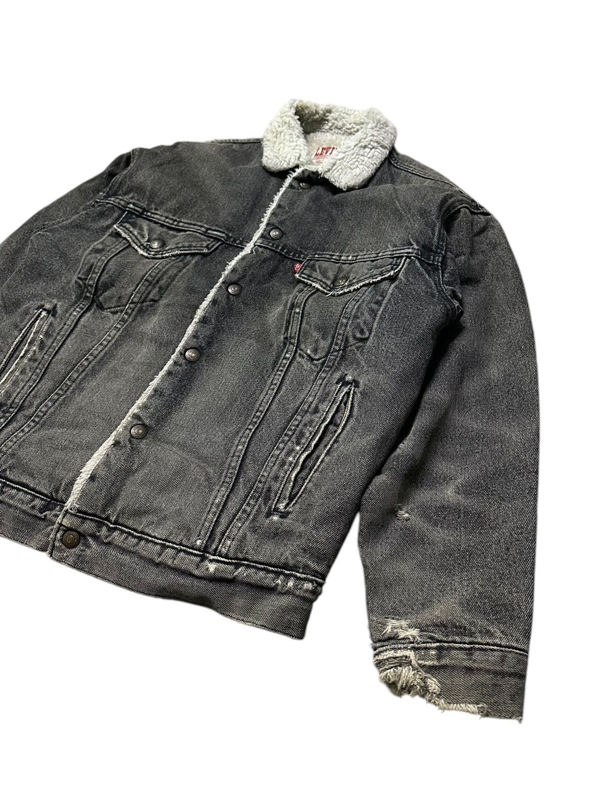 Levi's Vintage Levis sherpa trucker denim jacket Size US S / EU 44-46 / 1 - 3 Thumbnail