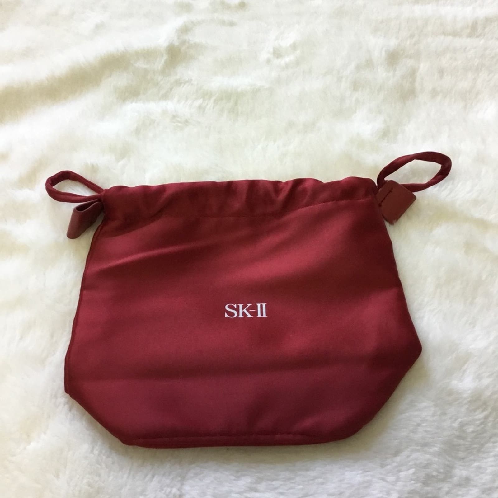 Other SKII Satin Red Beauty Pouch Bag Size ONE SIZE - 2 Thumbnail