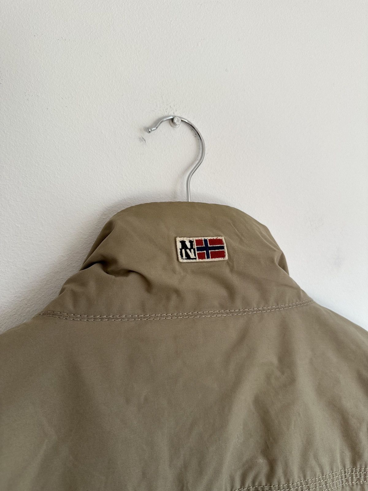 Napapijri Napapijri light jacket outdoor windbraker beige Size US XXL / EU 58 / 5 - 4 Thumbnail