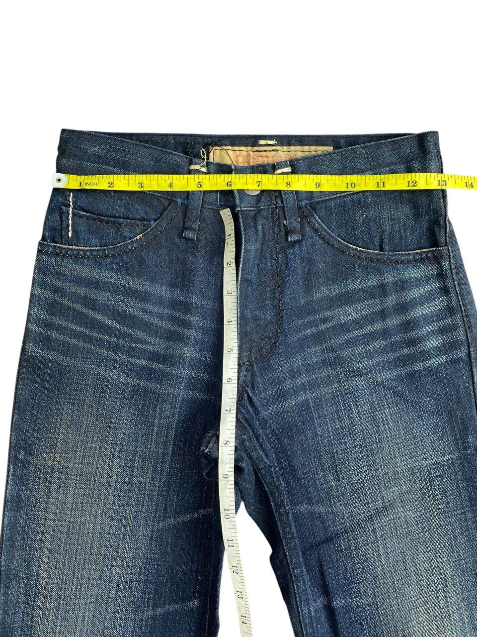 The Great China Wall The Great China Handmade Indigo Flare Denim Size US 26 / EU 42 - 3 Thumbnail
