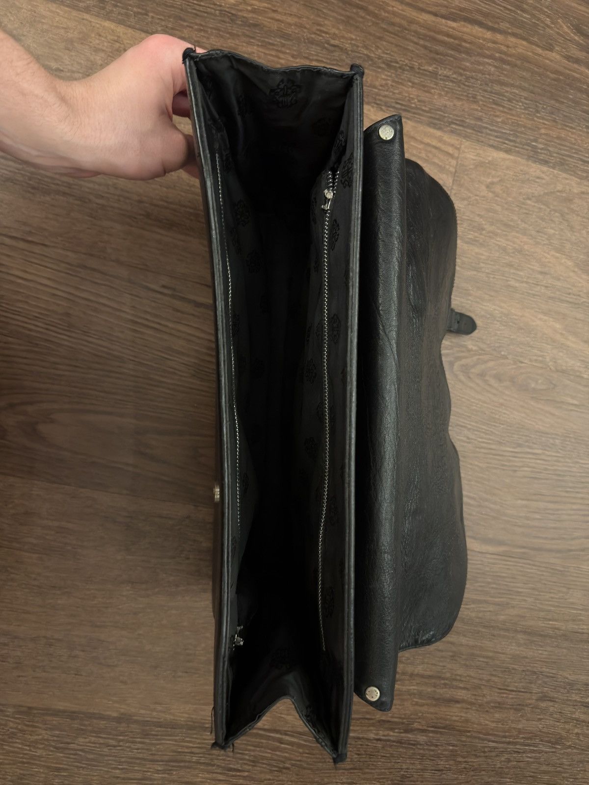 Chrome Hearts Chrome Hearts Studded Leather Briefcase Size ONE SIZE - 7 Thumbnail