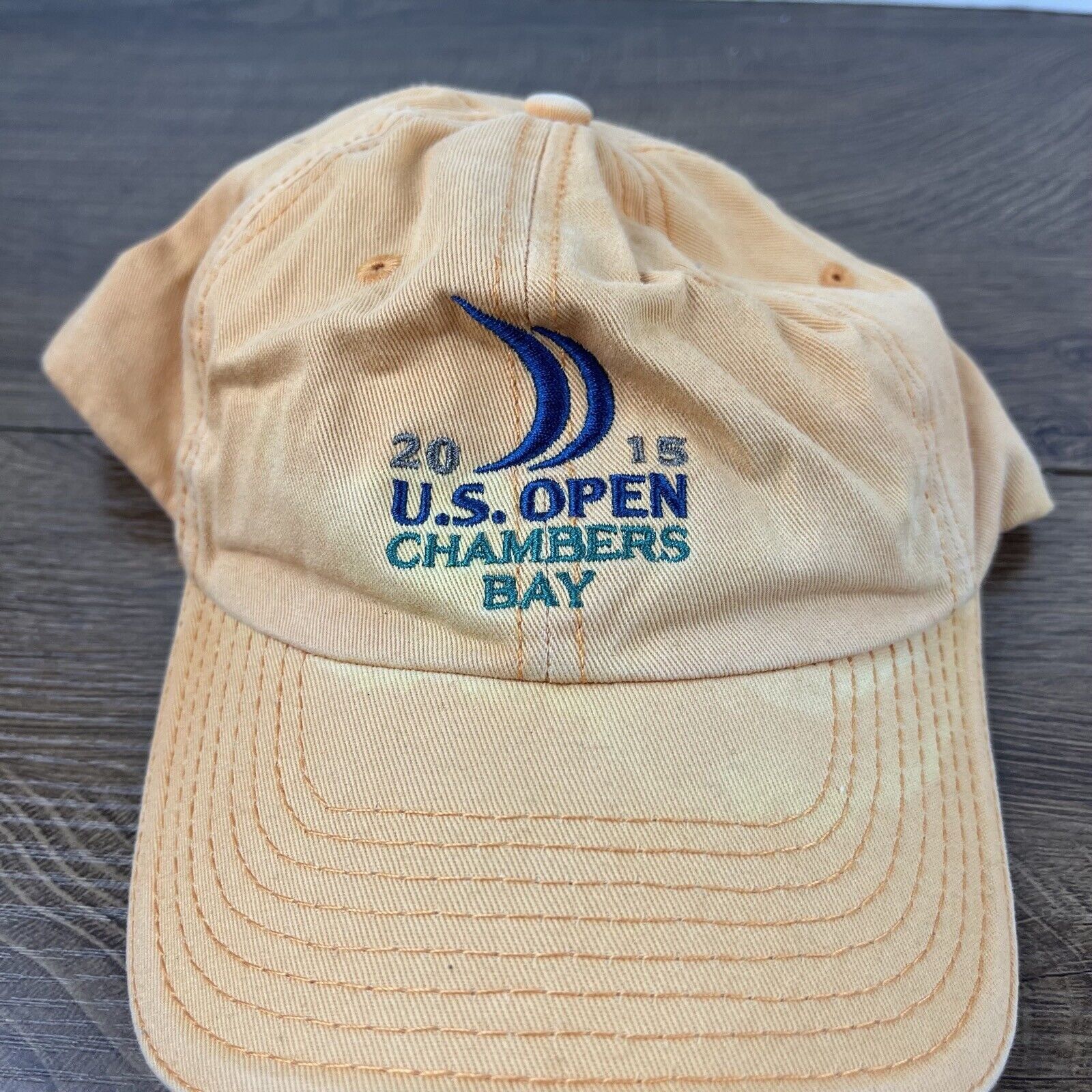 Other 2015 US Open Hat Chambers Bay Cap Orange Hat Adjustable Adul Size ONE SIZE - 8 Thumbnail