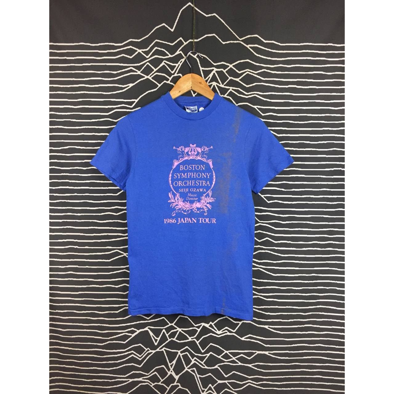 Band Tees Seiji Ozawa & Boston Symphony Orchestra 1986 Japan Tour Tee Size US S / EU 44-46 / 1 - 2 Thumbnail