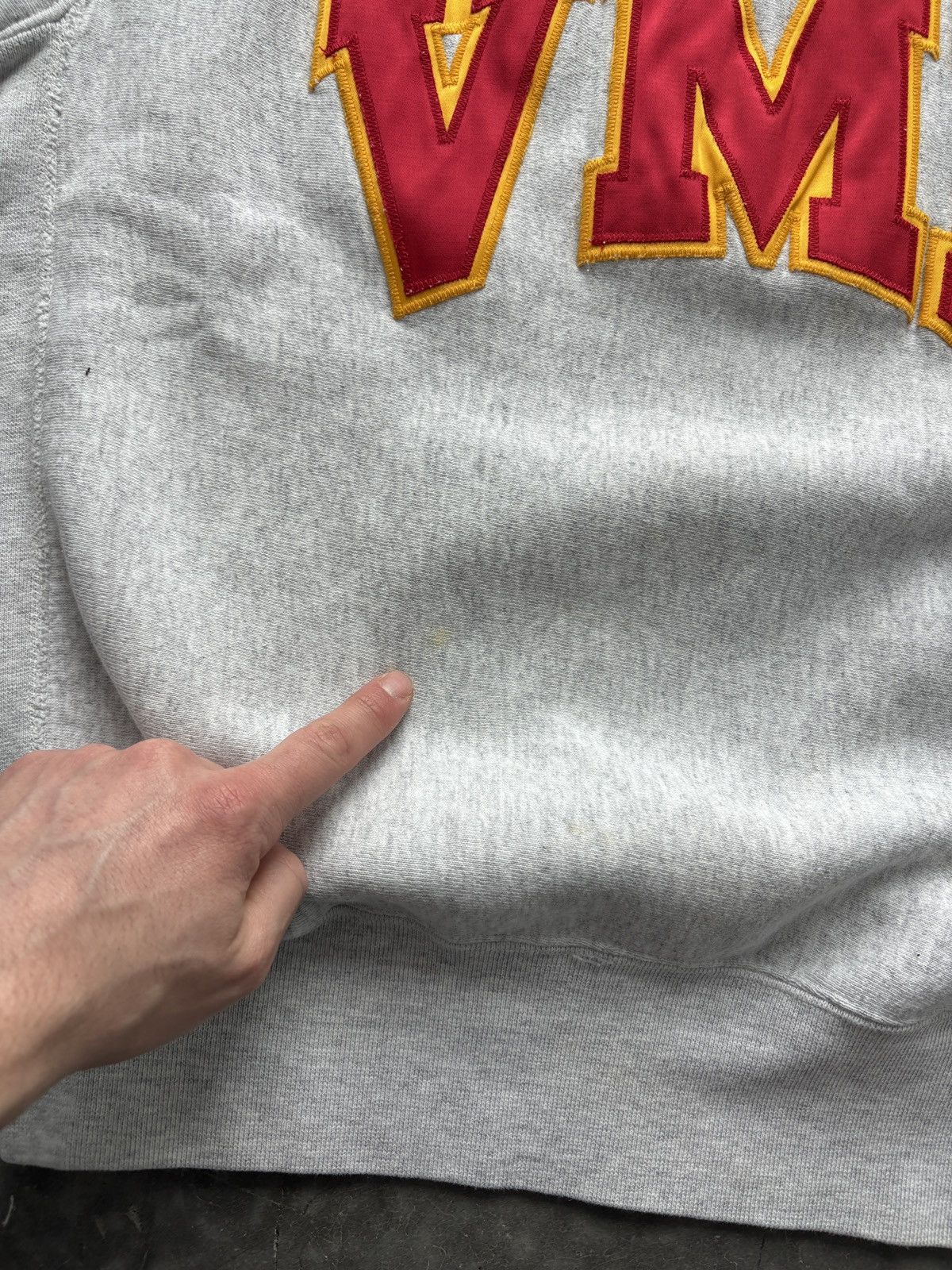 Vintage Vintage 90s Soffee VMI Reverse Weave Sweatshirt Size US L / EU 52-54 / 3 - 5 Thumbnail