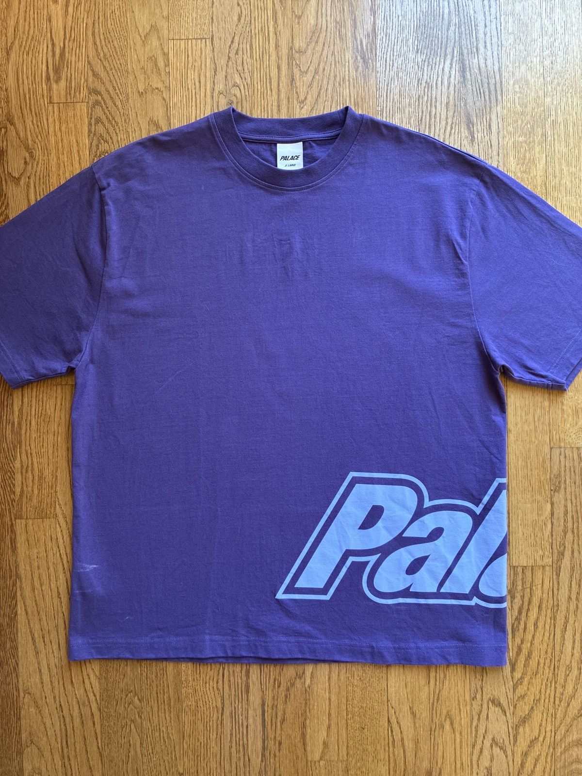 Palace Palace Border Logo Tee Sz XL Cotton 100% Size US XL / EU 56 / 4 - 1 Thumbnail