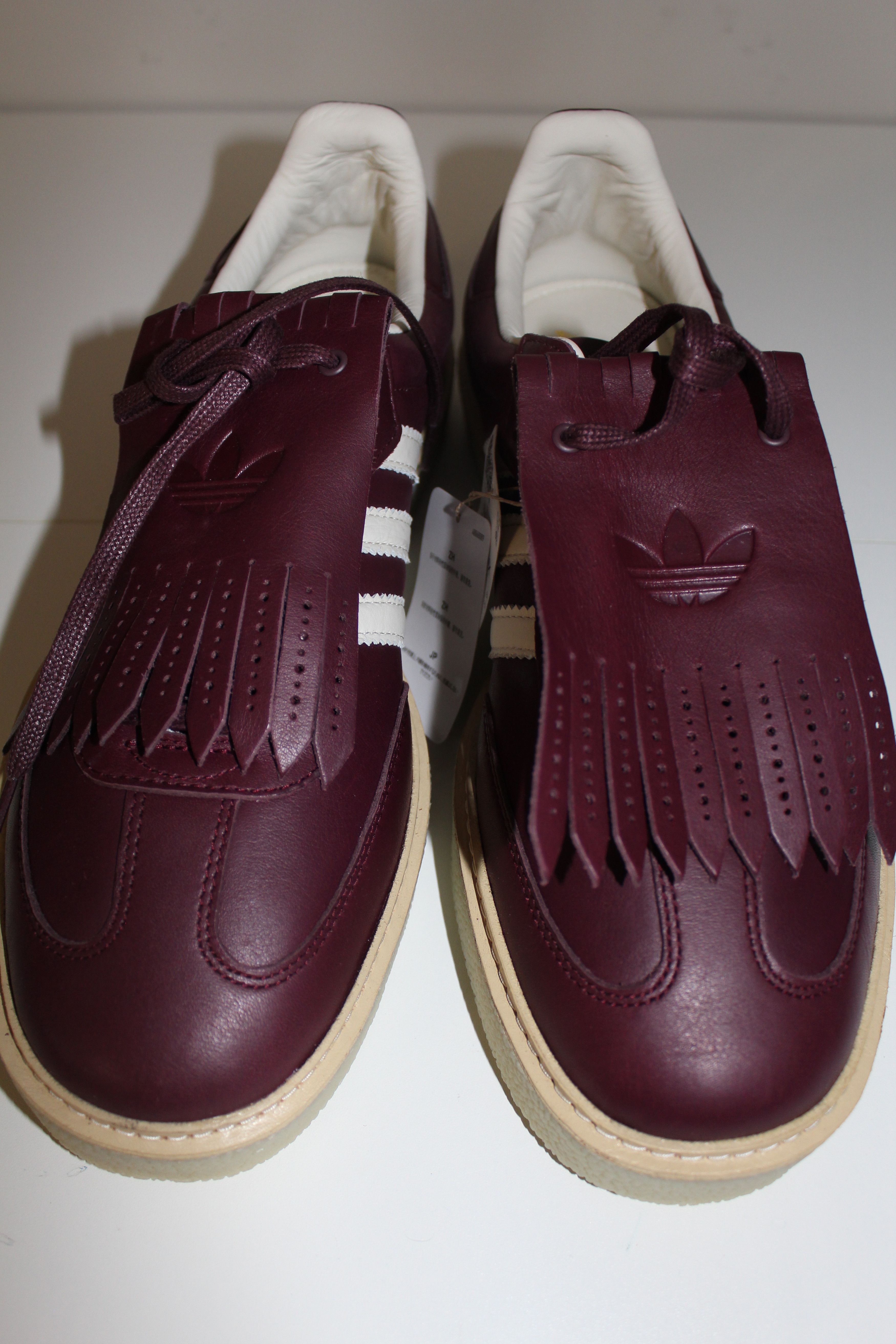 Adidas Adidas Samba Lux Maroon /Off White Men's Size 12.5 Sneakers Size US 12.5 / EU 45-46 - 5 Thumbnail