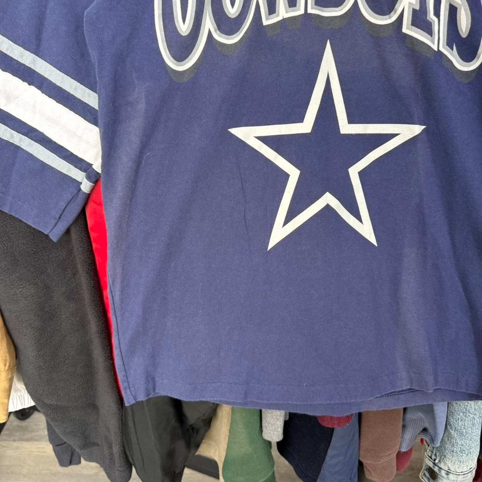 Other Vintage 90s Boys Dallas Cowboys 3/4 Sleeve T-Shirt Size US S / EU 44-46 / 1 - 4 Thumbnail