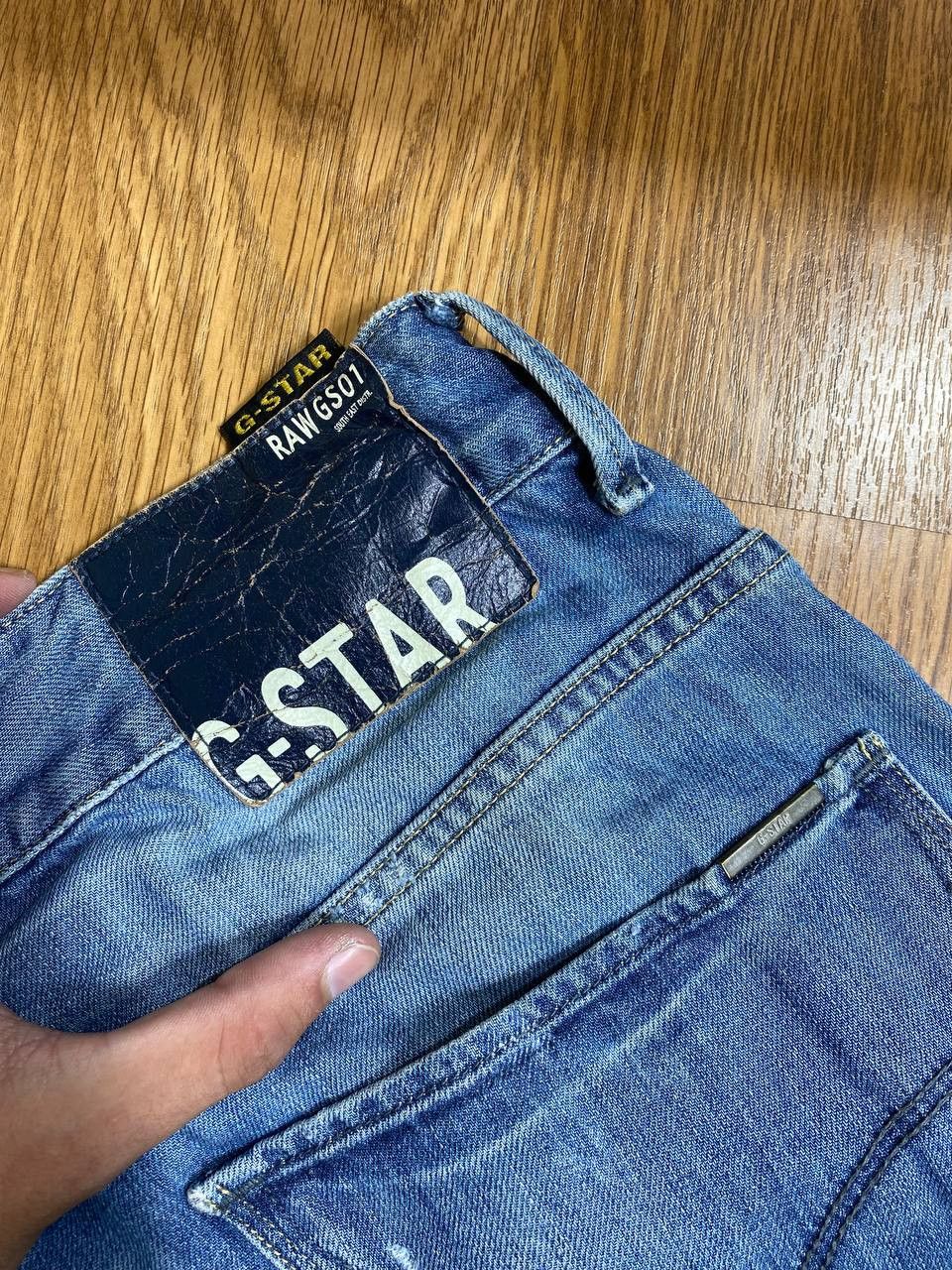 G-Star G Star Raw Mens Denim Pants Deconstructed Super Slim Jeans Size US 30 / EU 46 - 4 Thumbnail