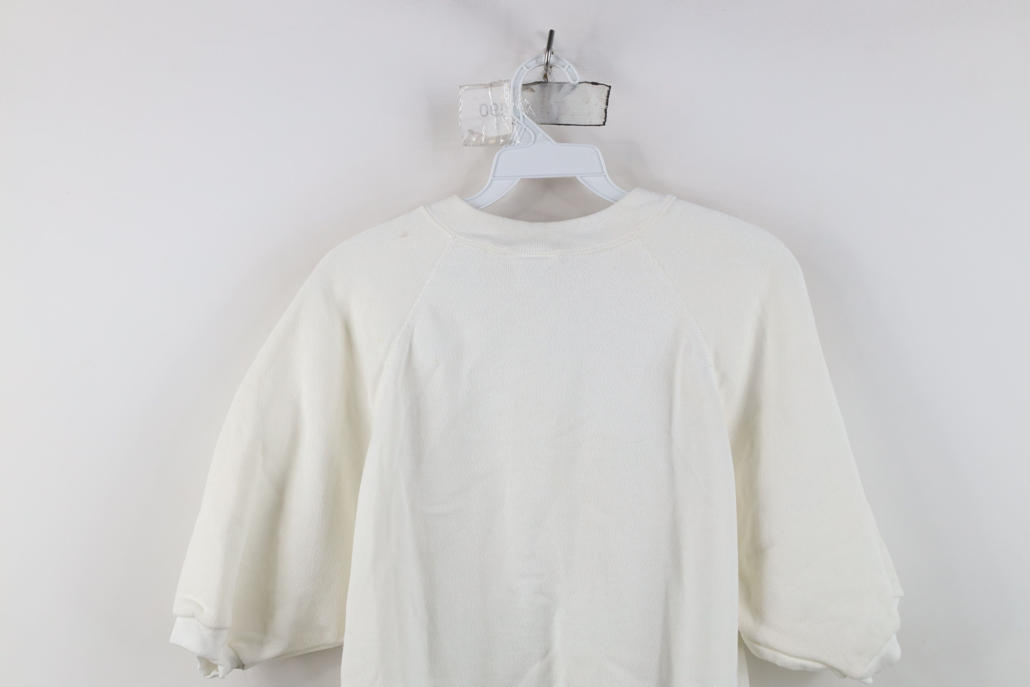 Vintage Deadstock Vintage 90s Streetwear Short Sleeve Sweatshirt USA Size US L / EU 52-54 / 3 - 12 Thumbnail