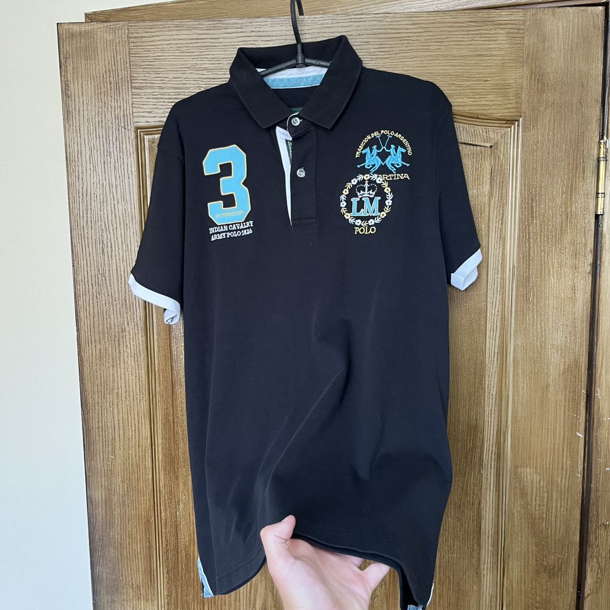 La Martina Vintage La Martina Polo t shirt Size US XL / EU 56 / 4 - 2 Thumbnail