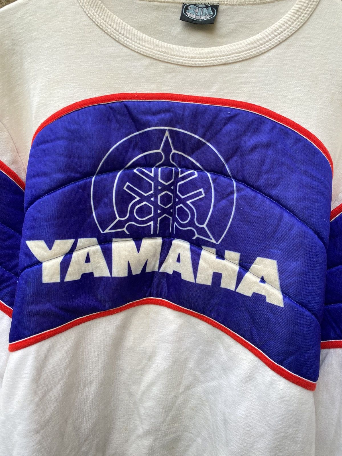 Yamaha Vintage Yamaha Moto Racing Sweatshirt like Mercedes Toyota Size US M / EU 48-50 / 2 - 2 Thumbnail