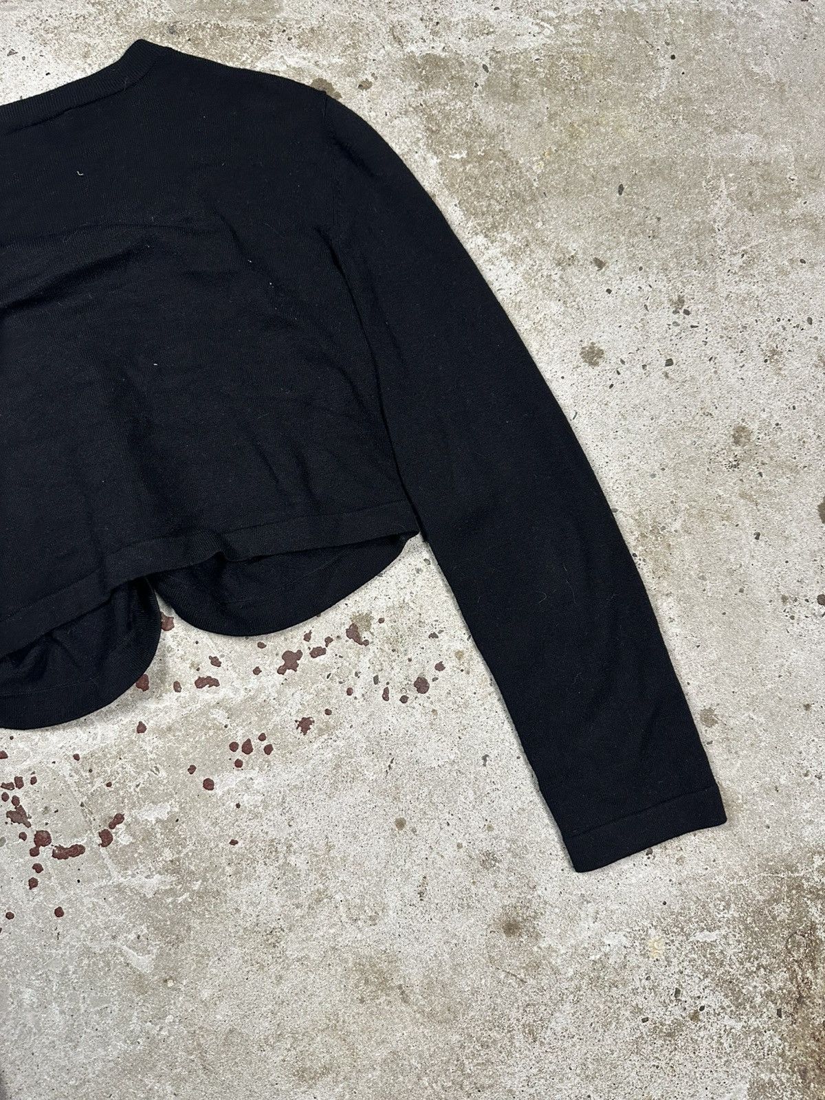 Japanese Brand Vintage Y2K Kookai Black Japanese Light Cardigan Size M / US 6-8 / IT 42-44 - 9 Thumbnail