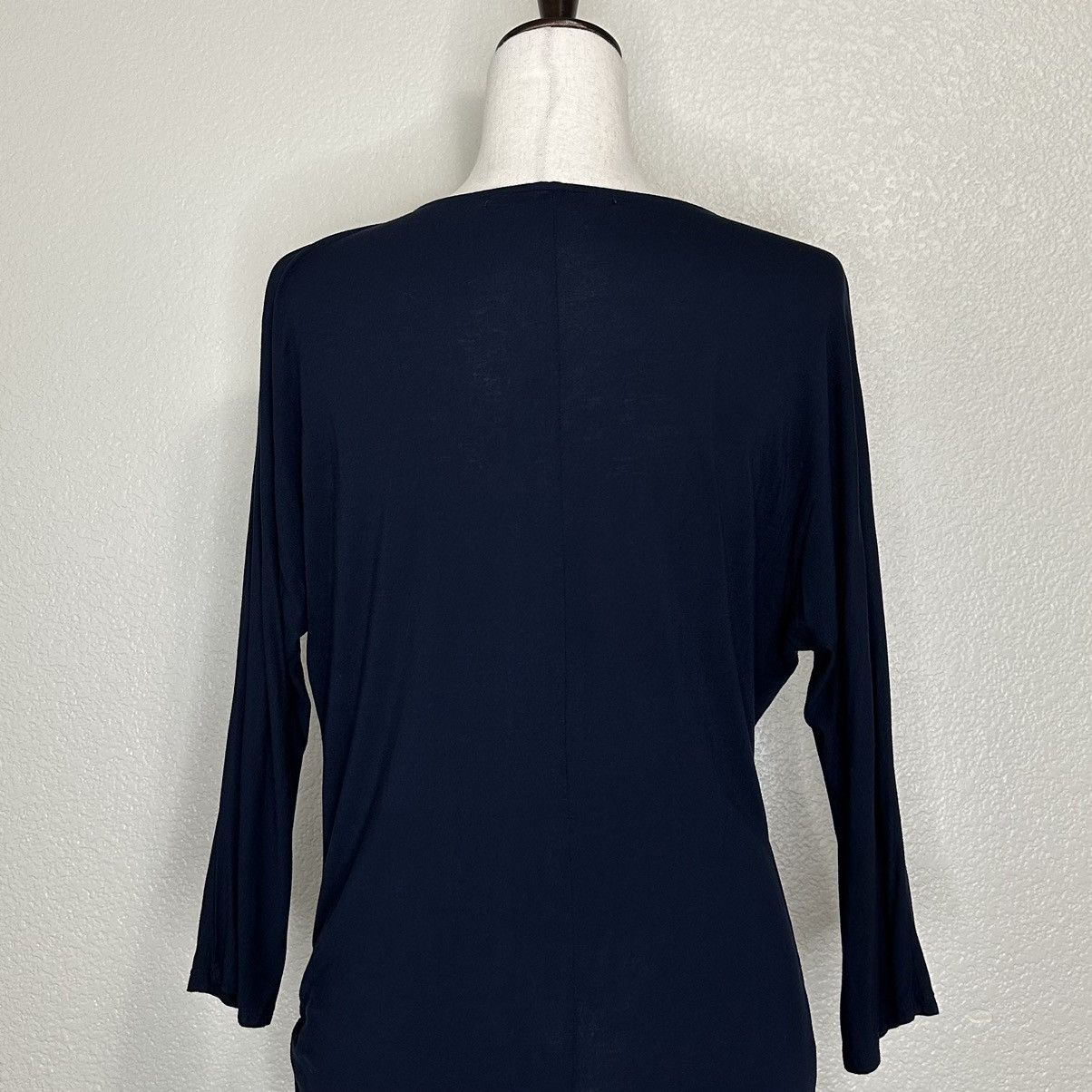 Michael Stars Michael Stars Cowl Neck Stretch Jersey Knit Mini Dress Size L / US 10 / IT 46 - 9 Thumbnail