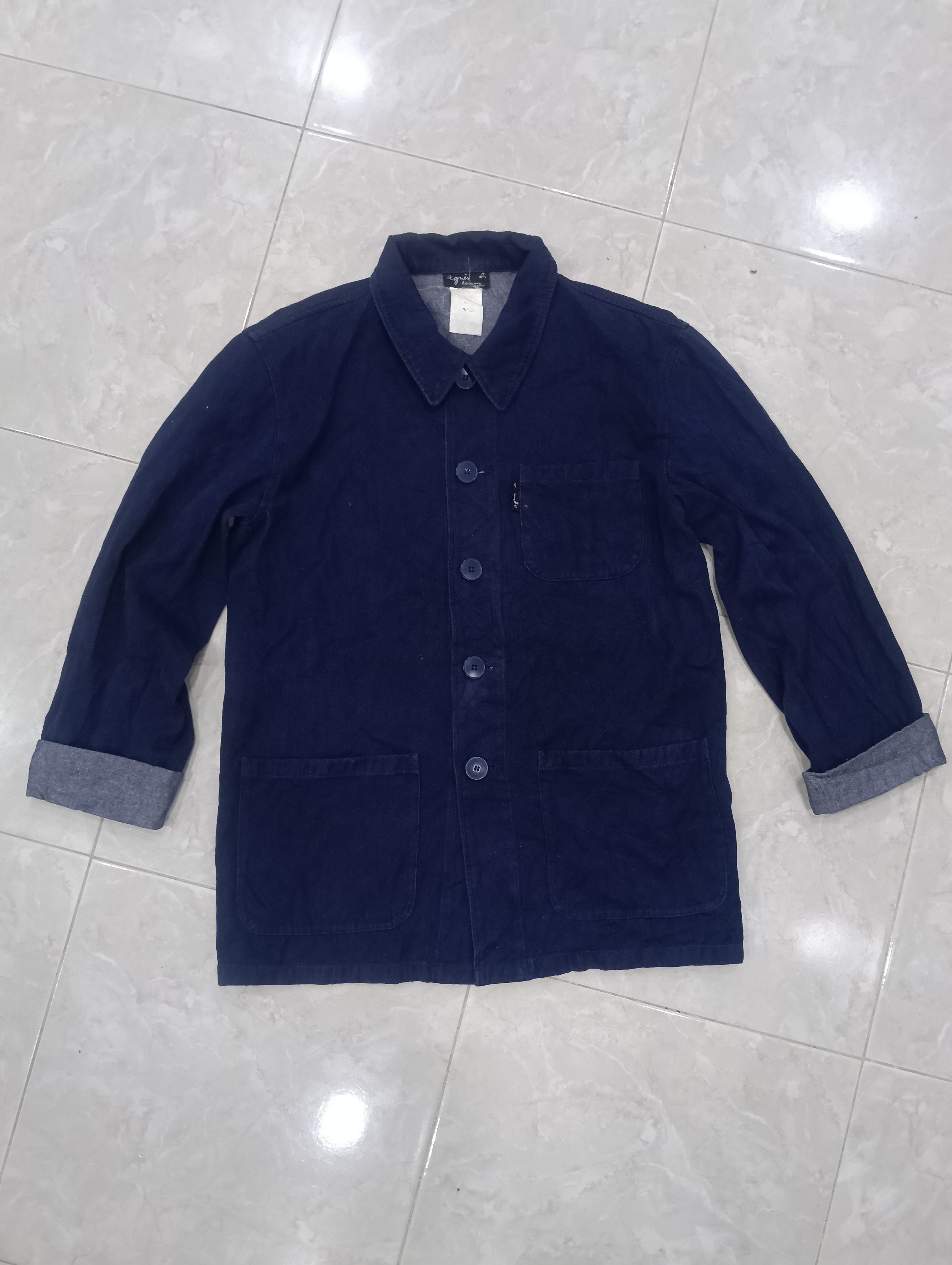 agnes b. Vintage Agnes B. Homme Workwear Size US XL / EU 56 / 4 - 1 Thumbnail