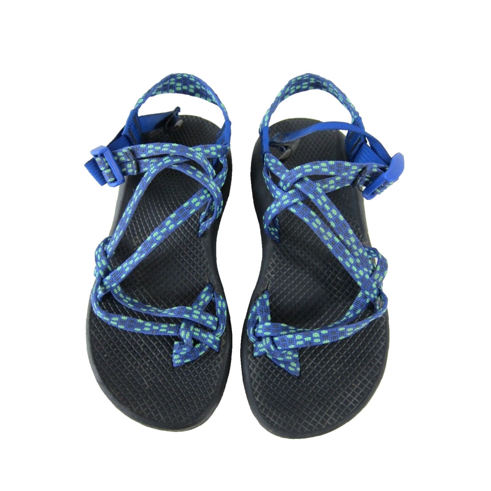 Chaco Chaco Z/X2 Classic Blue Green Double Strap Toe Loop Vibram Sandal Size W8 Size US 8 / IT 38 - 5 Thumbnail