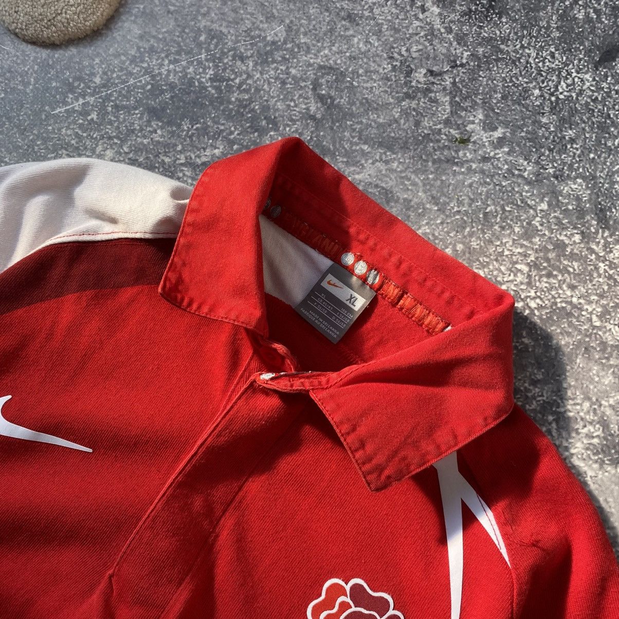 Vintage Vintage Nike England Rugby O2 Overprinted y2k polo Size US XL / EU 56 / 4 - 5 Thumbnail