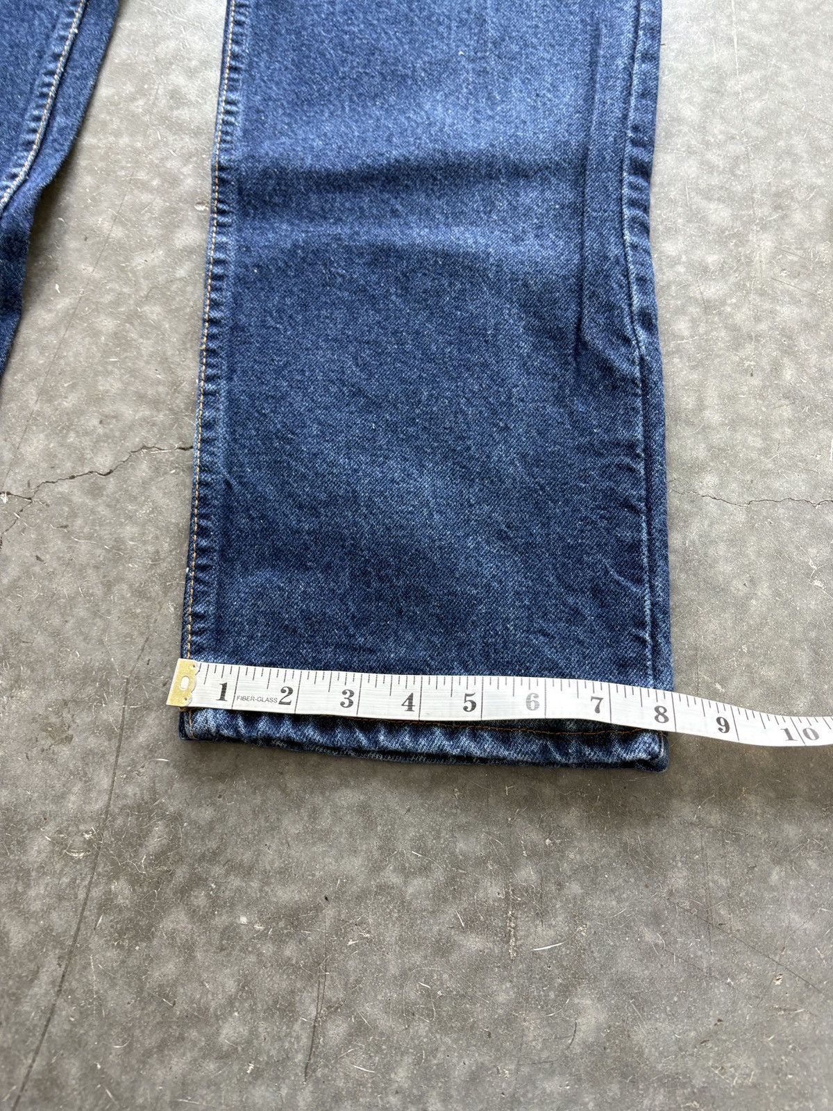 Levi's Vintage 80s Levis 505 XX Dark Wash Jeans 36x34 Size US 36 / EU 52 - 9 Thumbnail