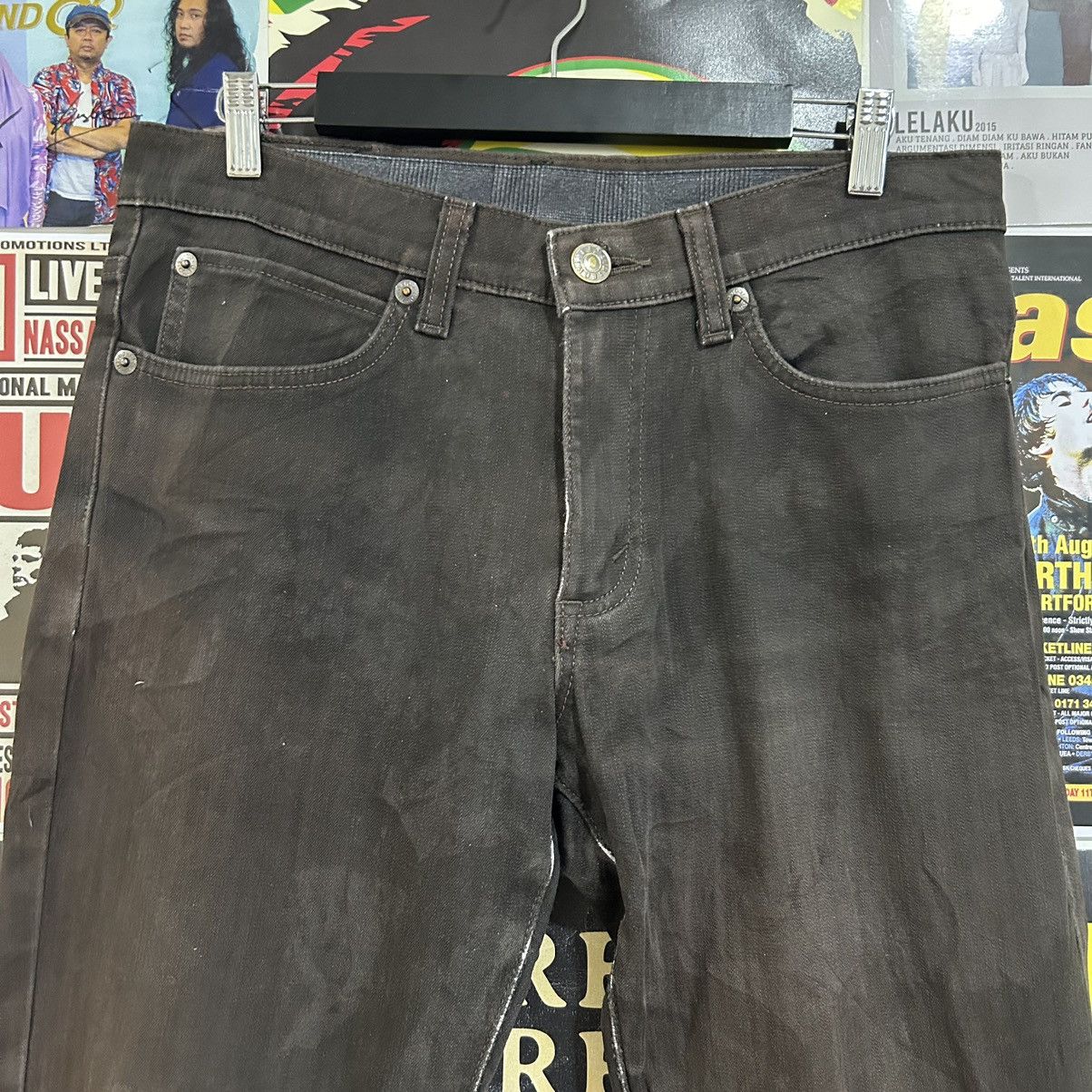 Edwin Vintage Edwin Wildfire Japanese Diatressed Denim Size US 34 / EU 50 - 2 Thumbnail