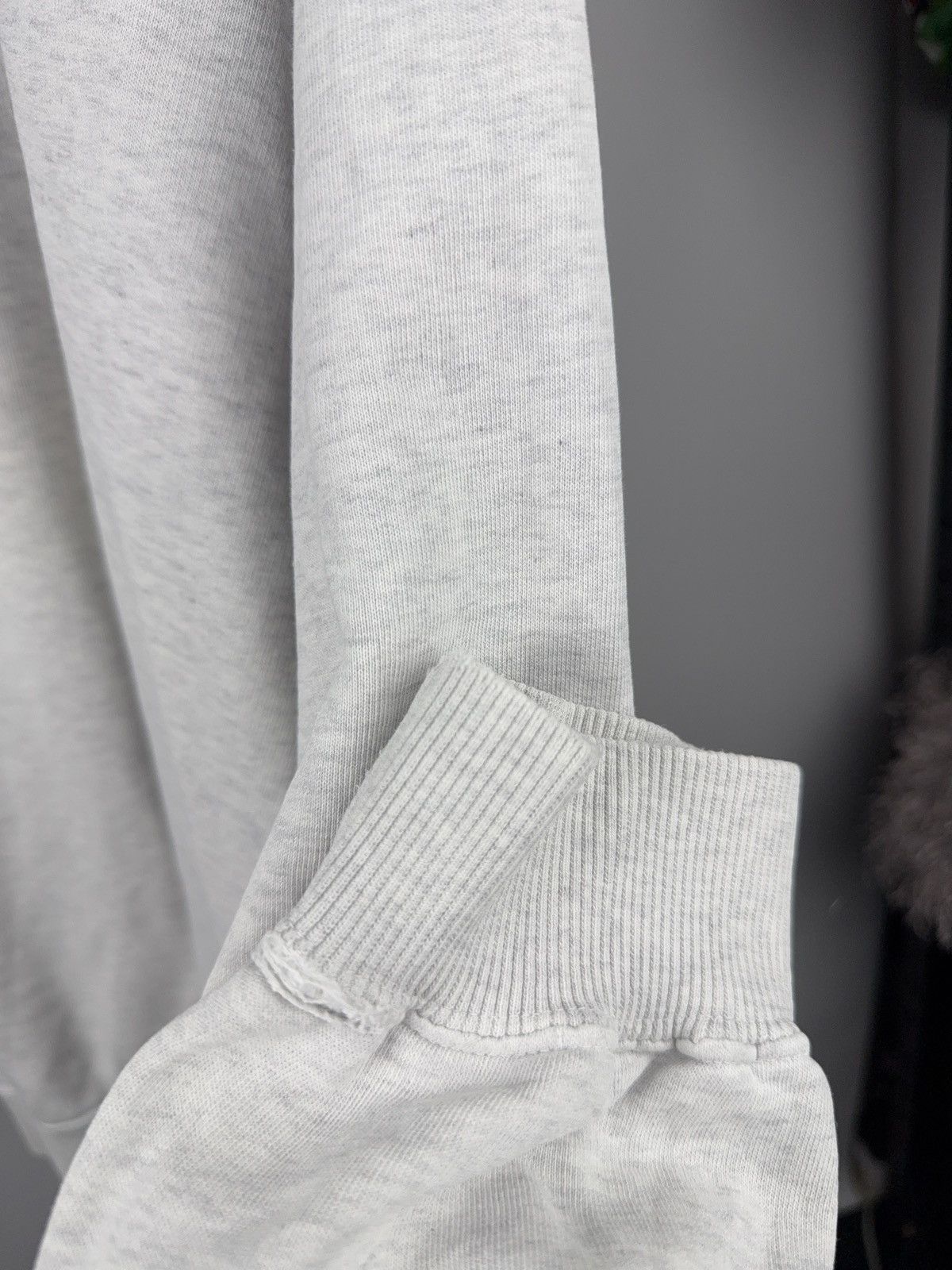 Lacoste 80s Chemise Lacoste Half Zip Sweatshirt Grey Made in France Size US M / EU 48-50 / 2 - 13 Thumbnail