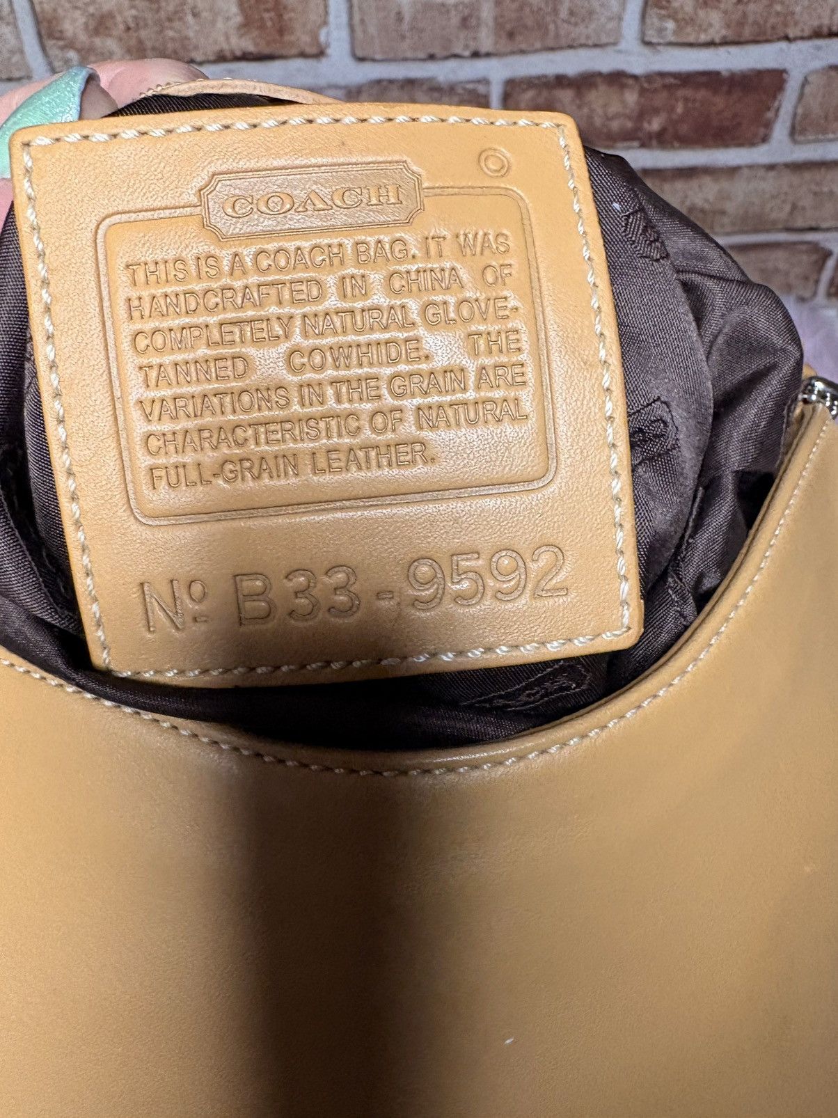 Coach Coach Legacy West Hippie Flap small in camel color leather Size ONE SIZE - 5 Thumbnail