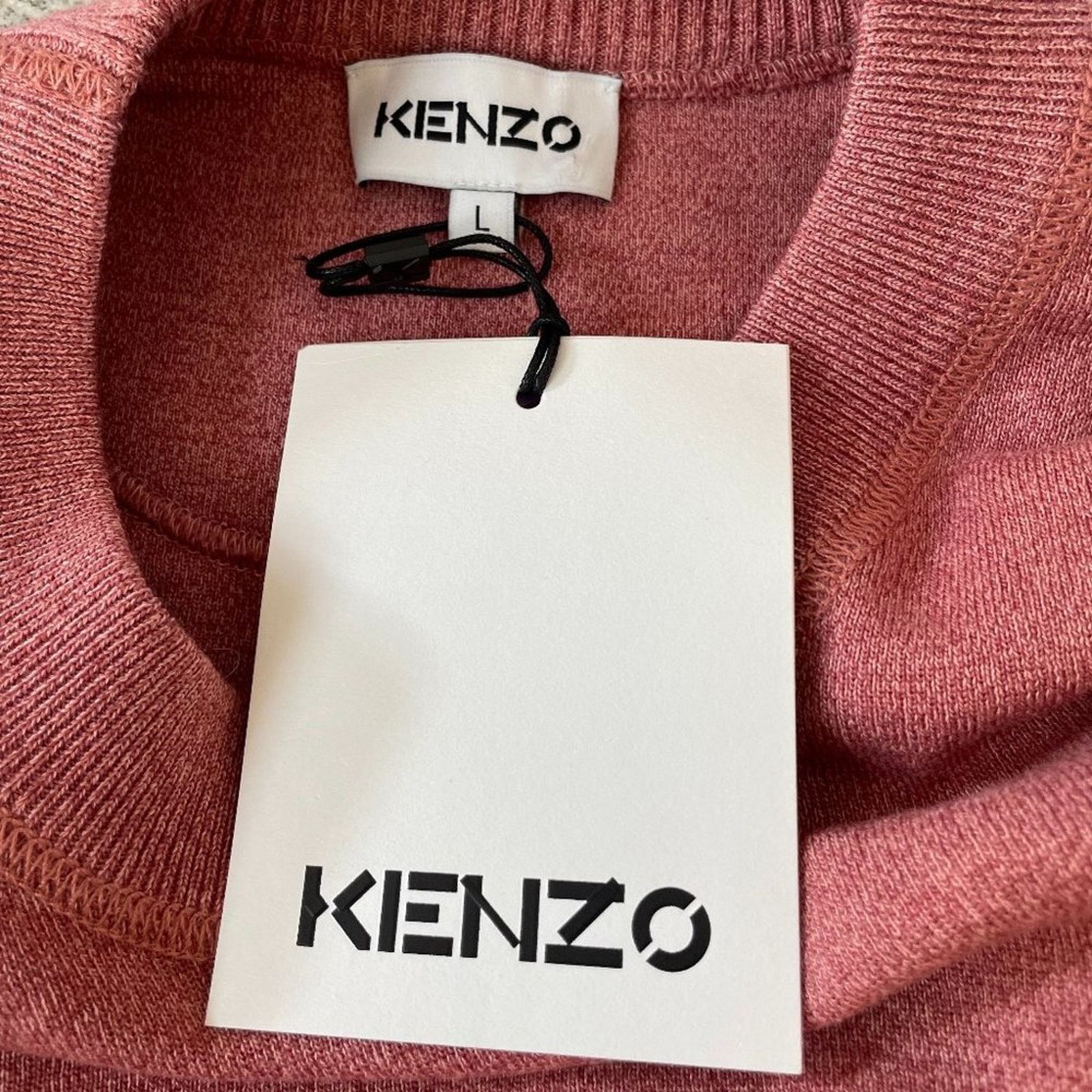 Kenzo Tiger Patch Wool Blended Sweater from KENZO Size L / US 10 / IT 46 - 8 Thumbnail