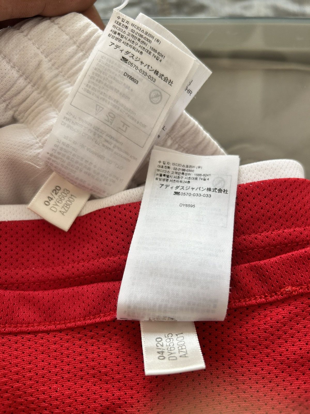 Adidas Adidas One Set Red Sleeveless Size US M / EU 48-50 / 2 - 9 Thumbnail