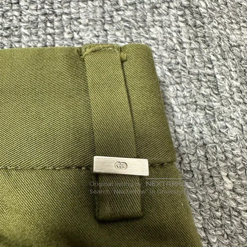 Dior Dior Army green back cd logo casual pants Size US 28 / EU 44 - 3 Thumbnail