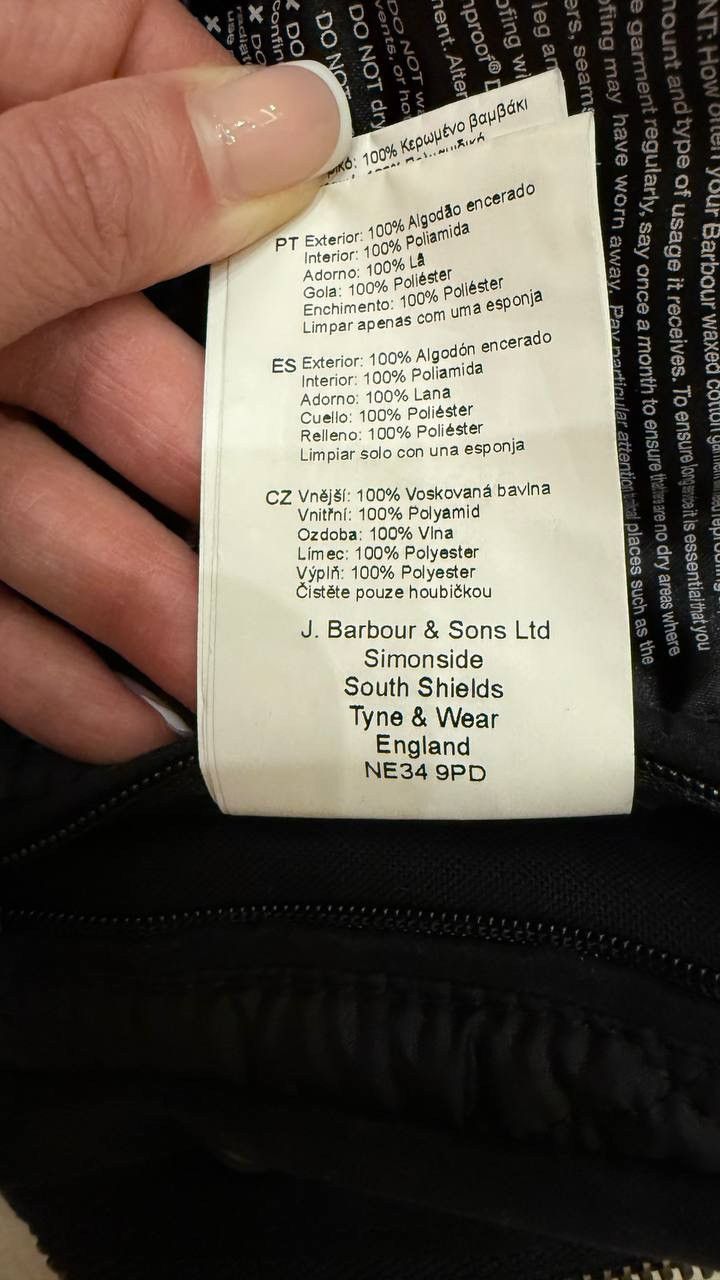 Barbour The Squire Waxed Jacket in Black by Barbour Size 38 Size M / US 6-8 / IT 42-44 - 9 Thumbnail
