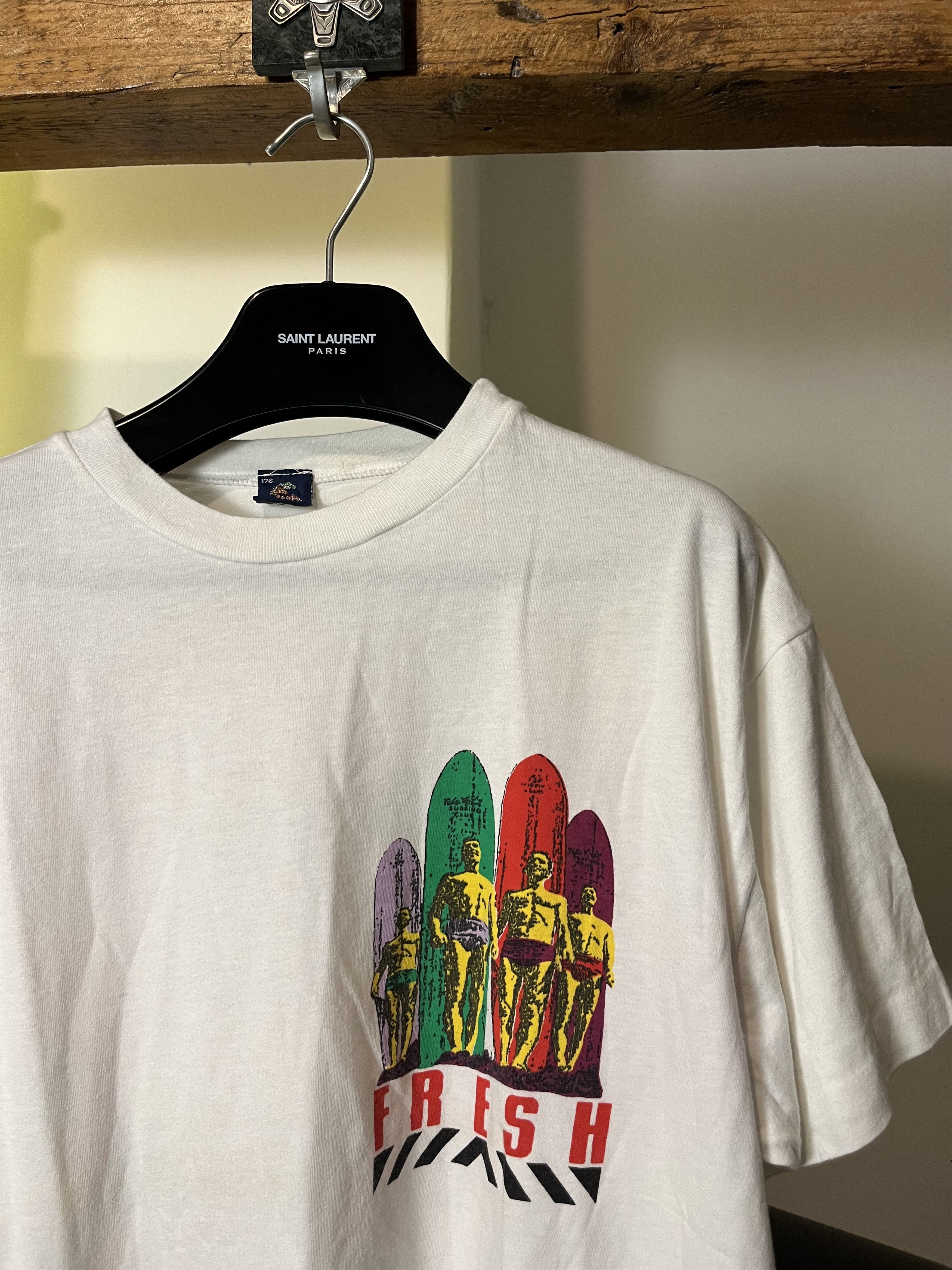 Japanese Brand × Vintage Vintage 90s Surf Havaiian USA Psychodelic Stussy Style Size US M / EU 48-50 / 2 - 3 Thumbnail