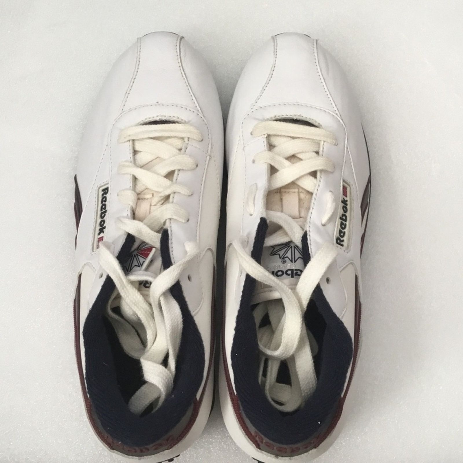 Reebok Reebok Classic White Leather Sneakers Size US 6 / IT 36 - 8 Thumbnail