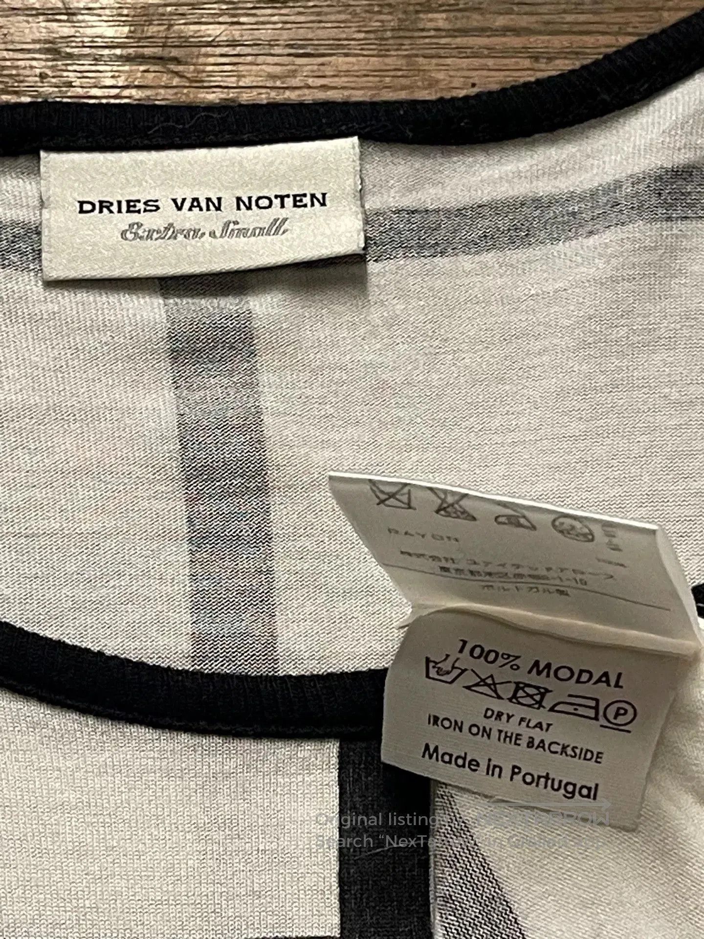 Dries Van Noten Dries Van Noten Modal Sleeveless T. Size XS / US 0-2 / IT 36-38 - 4 Thumbnail