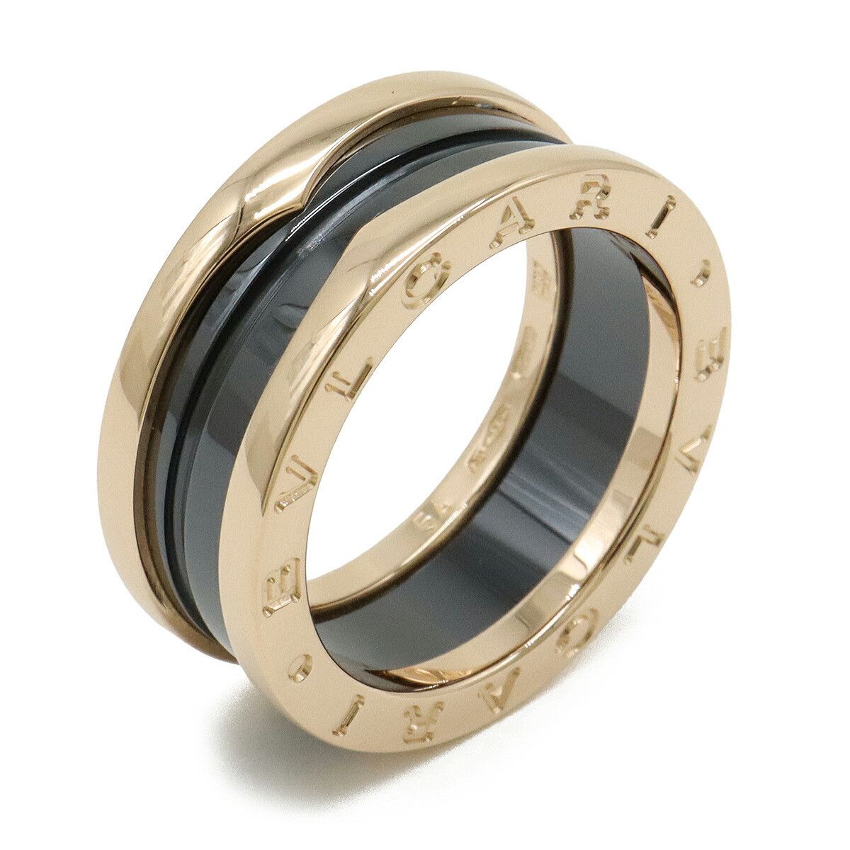 Bvlgari Bvlgari Bvlgari B-zero1 Au750 Ceramic Ring Size 14 Precious Metal Ring 347039 DUTY FREE for USA Size ONE SIZE - 1 Thumbnail