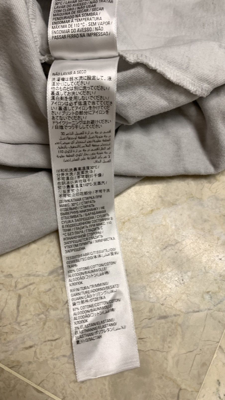 Balenciaga Balenciaga metal LS tee Size US XXL / EU 58 / 5 - 19 Thumbnail