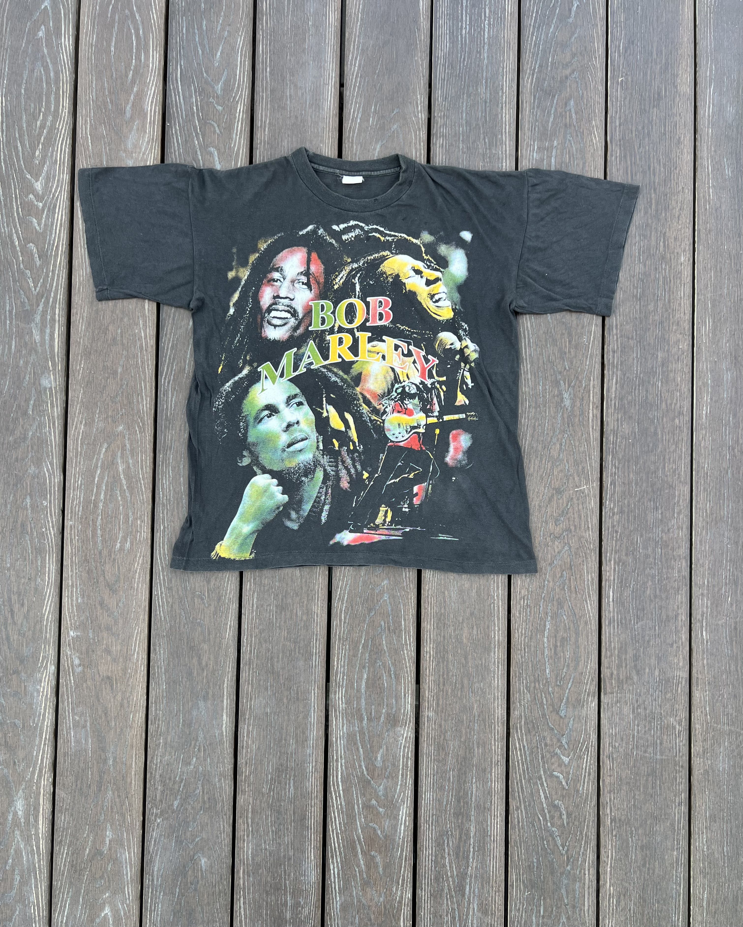 Bob Marley Vintage Bob Marley 90s T-shirt Size US XL / EU 56 / 4 - 2 Thumbnail