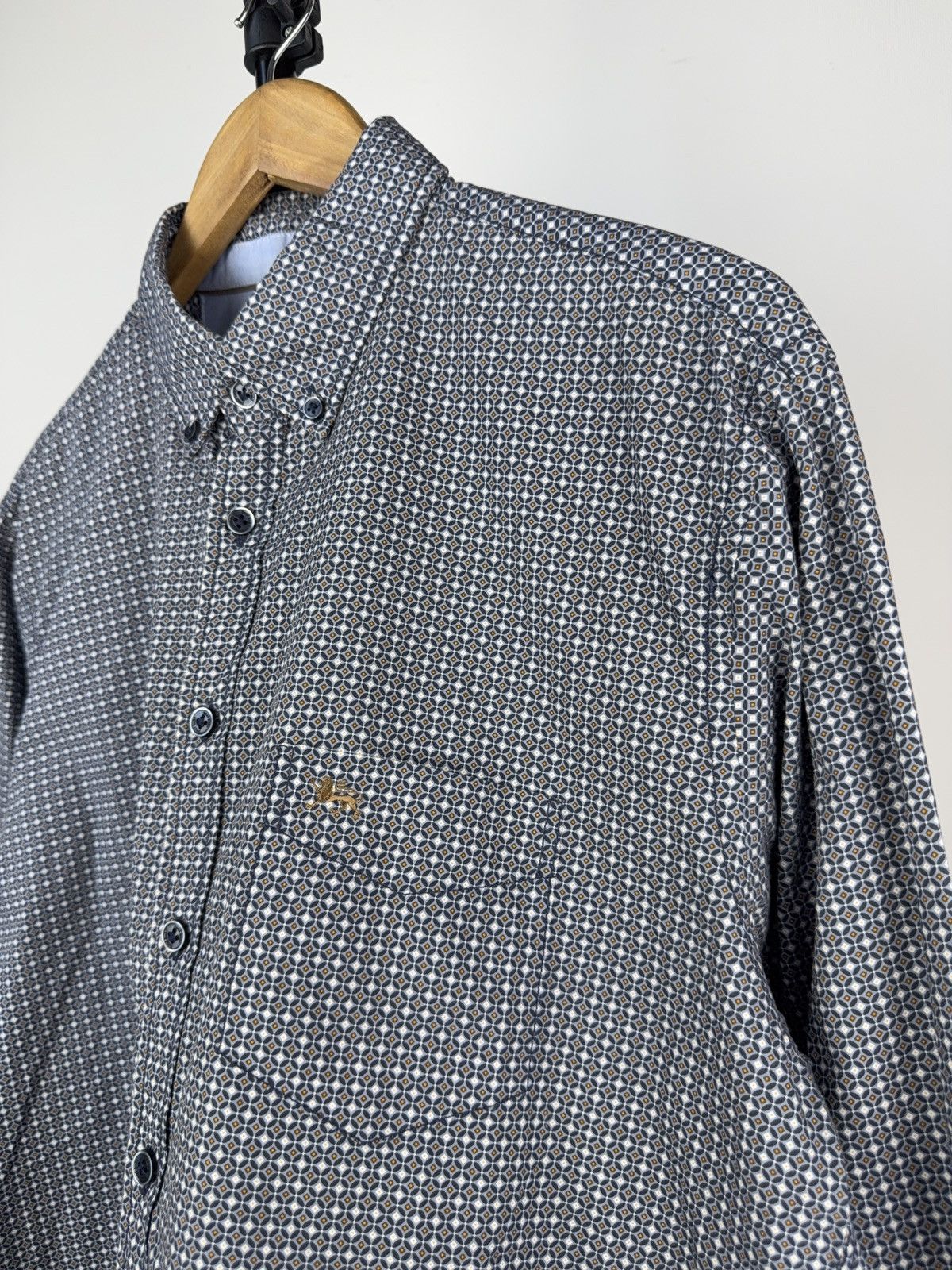 Vintage Vintage Style 00s Designer Paul Kehl Dot pattern Shirt Size US M / EU 48-50 / 2 - 4 Thumbnail