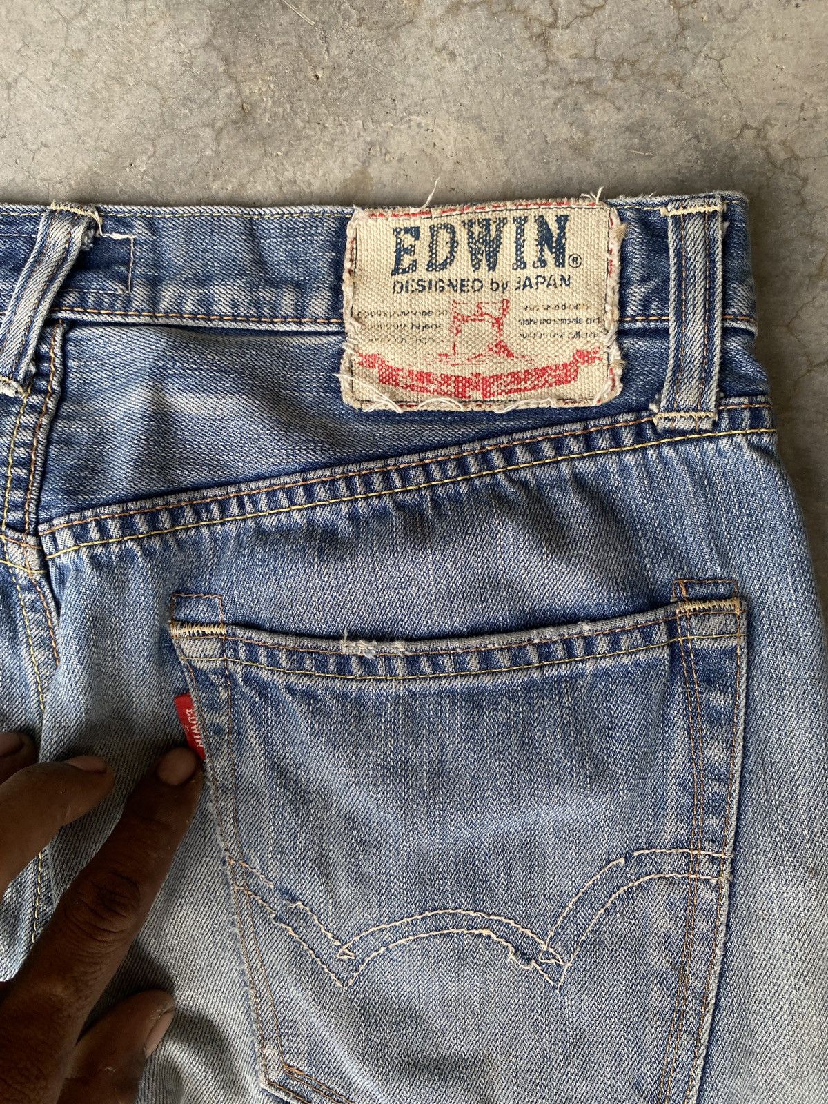 Edwin × Vintage Vintage Edwin designed by japan denim Size US 34 / EU 50 - 7 Thumbnail