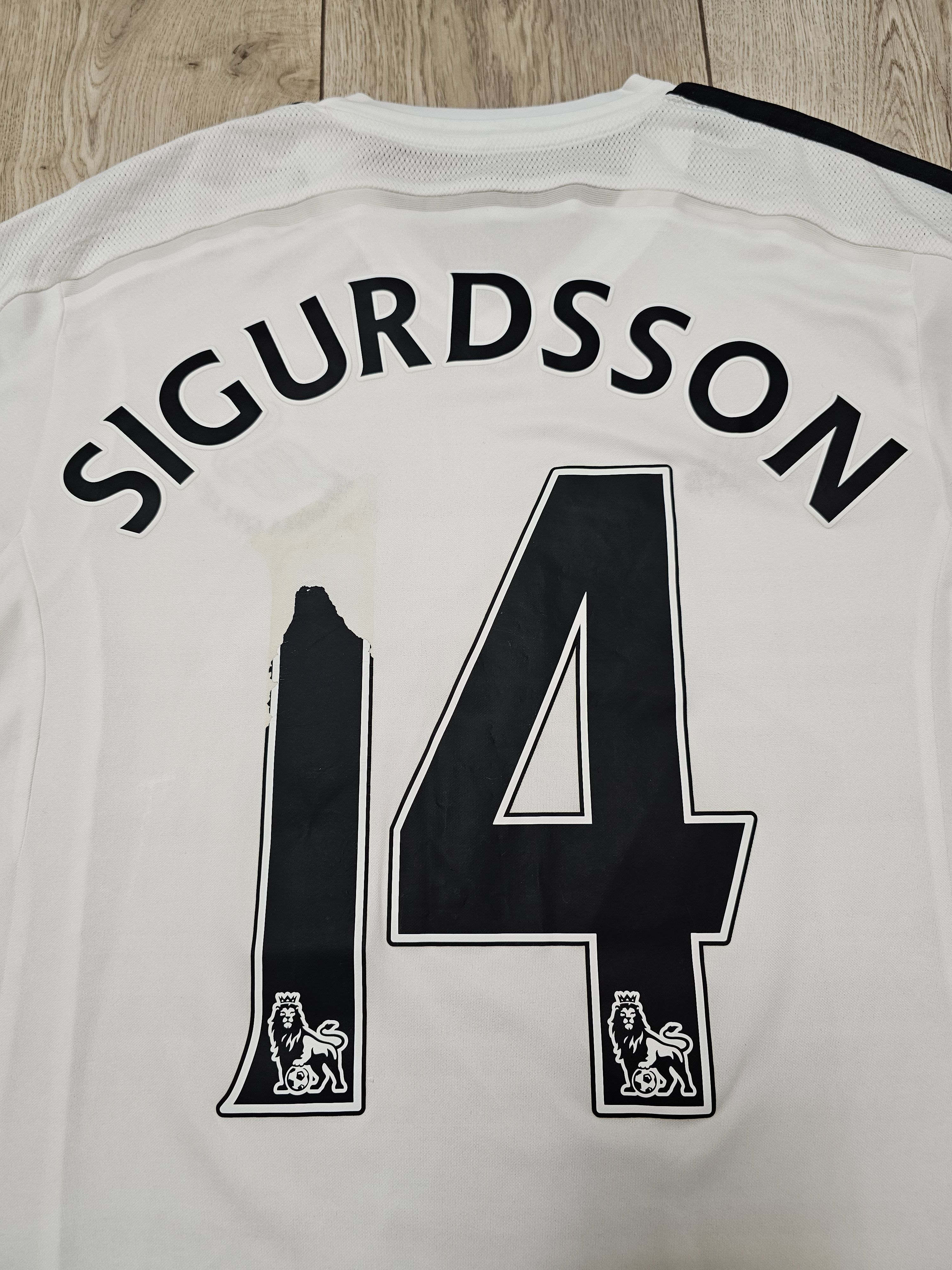 Adidas SWANSEA 2014 2015 SIGURDSSON FOOTBALL SHIRT SOCCER JERSEY Size US L / EU 52-54 / 3 - 5 Thumbnail
