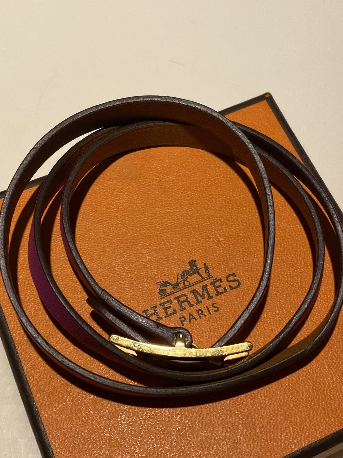 Hermes Hermès Behapi Double Tour bracelet Size ONE SIZE - 4 Thumbnail