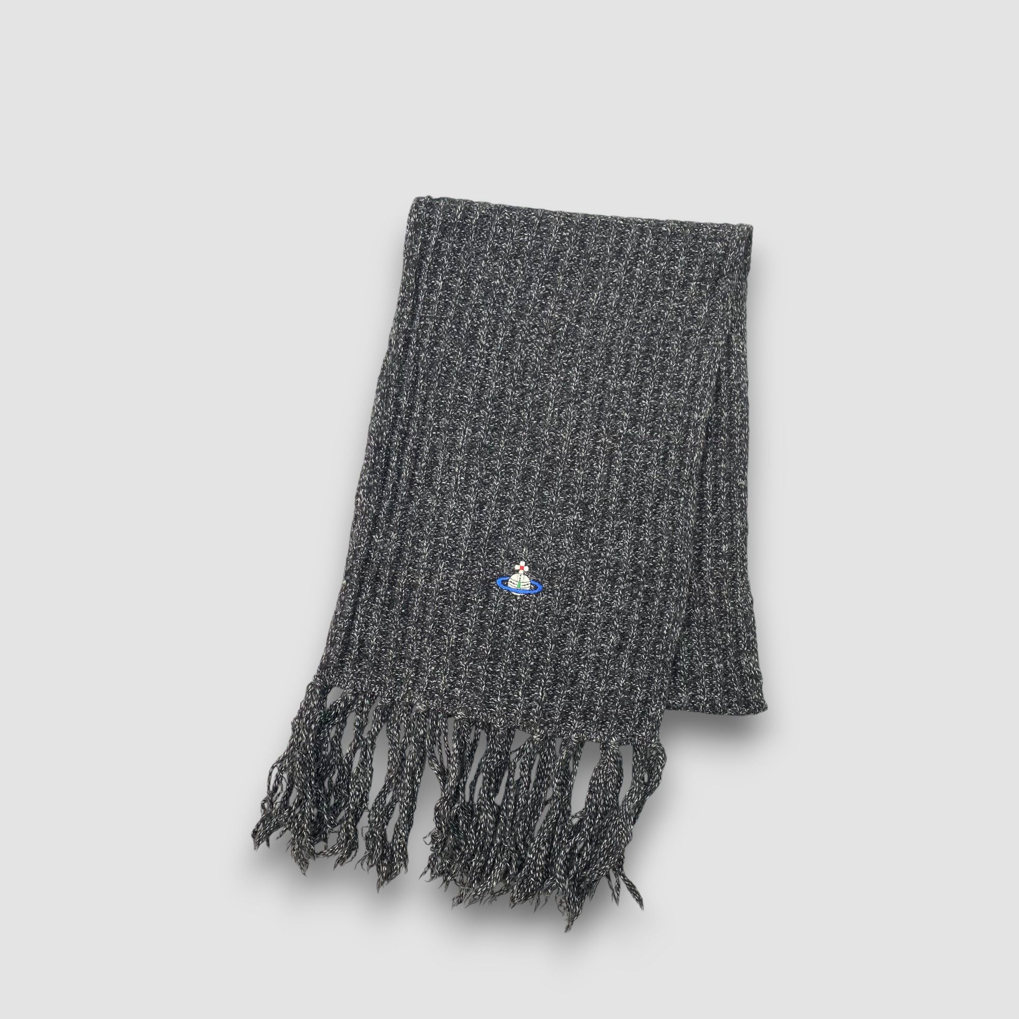 Vivienne Westwood Vintage Vivienne Westwood Scarf Muffler Orbs Wool Scarves Size ONE SIZE - 3 Thumbnail