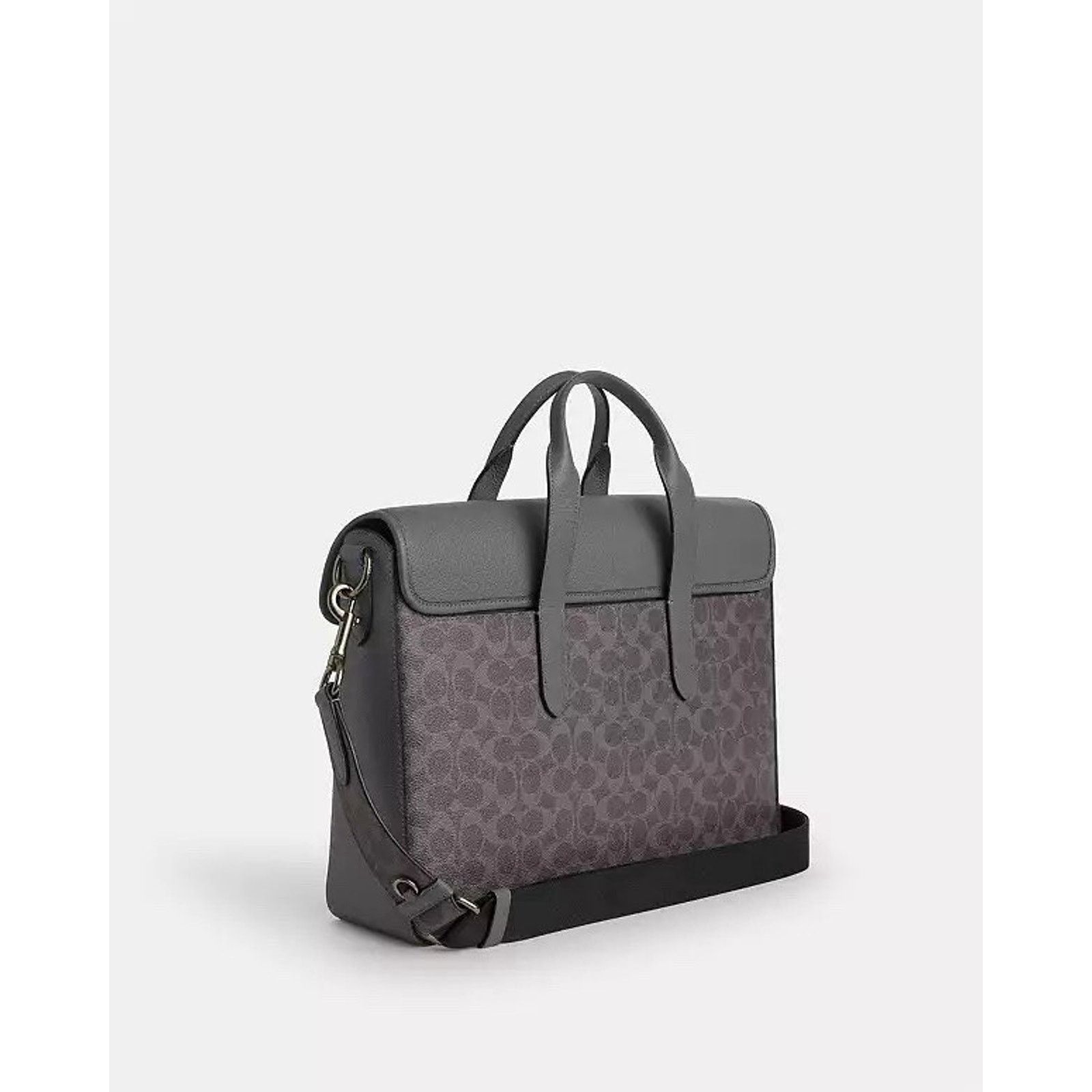 Coach NWT Coach Sullivan Portfolio Brief Canvas cz402 Gunmetal Size ONE SIZE - 10 Thumbnail