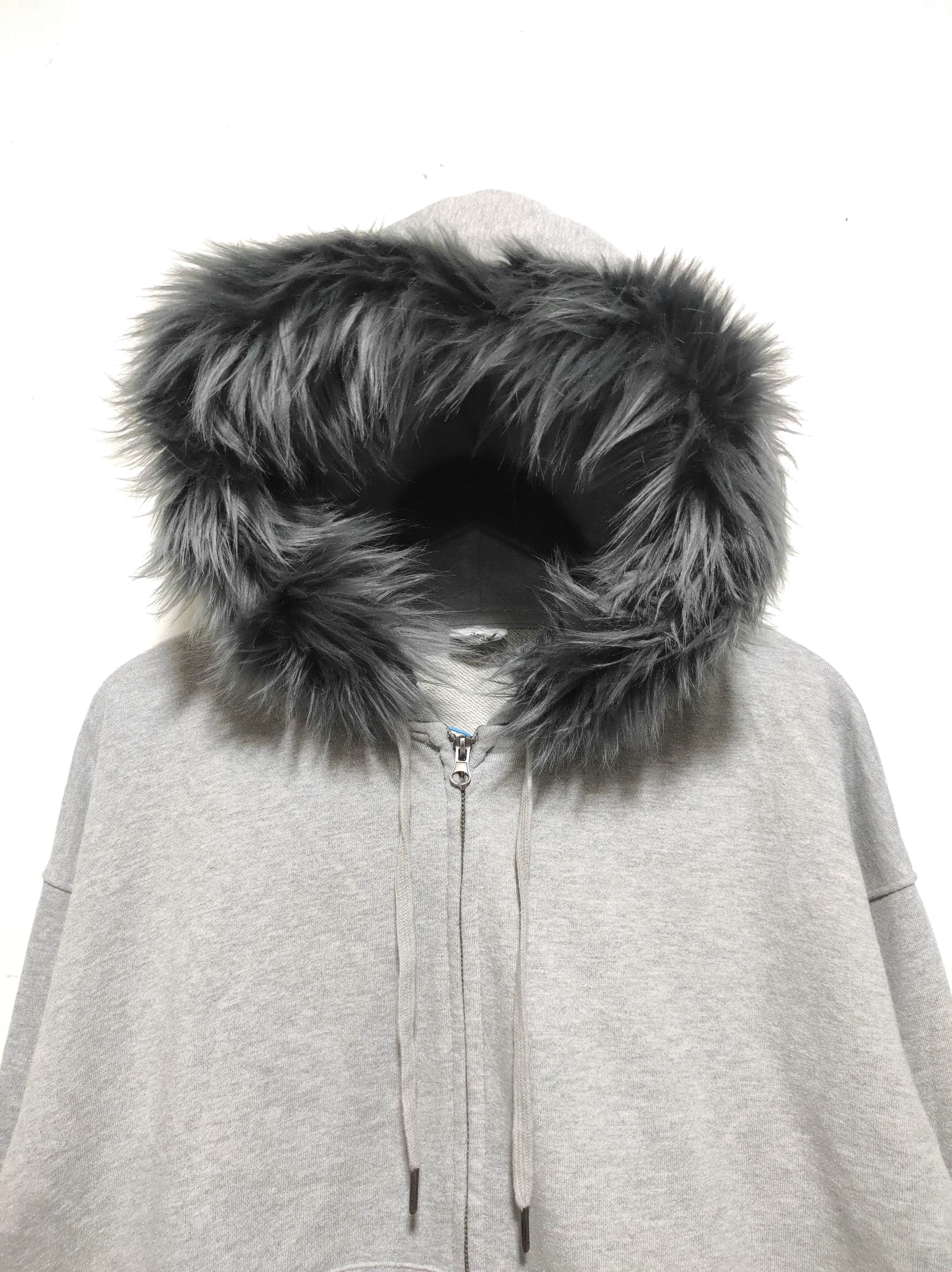 Hysteric Glamour TOFFEE Boxy Double Zip Fur Hoodie i6w9 LBG style Size US M / EU 48-50 / 2 - 8 Thumbnail