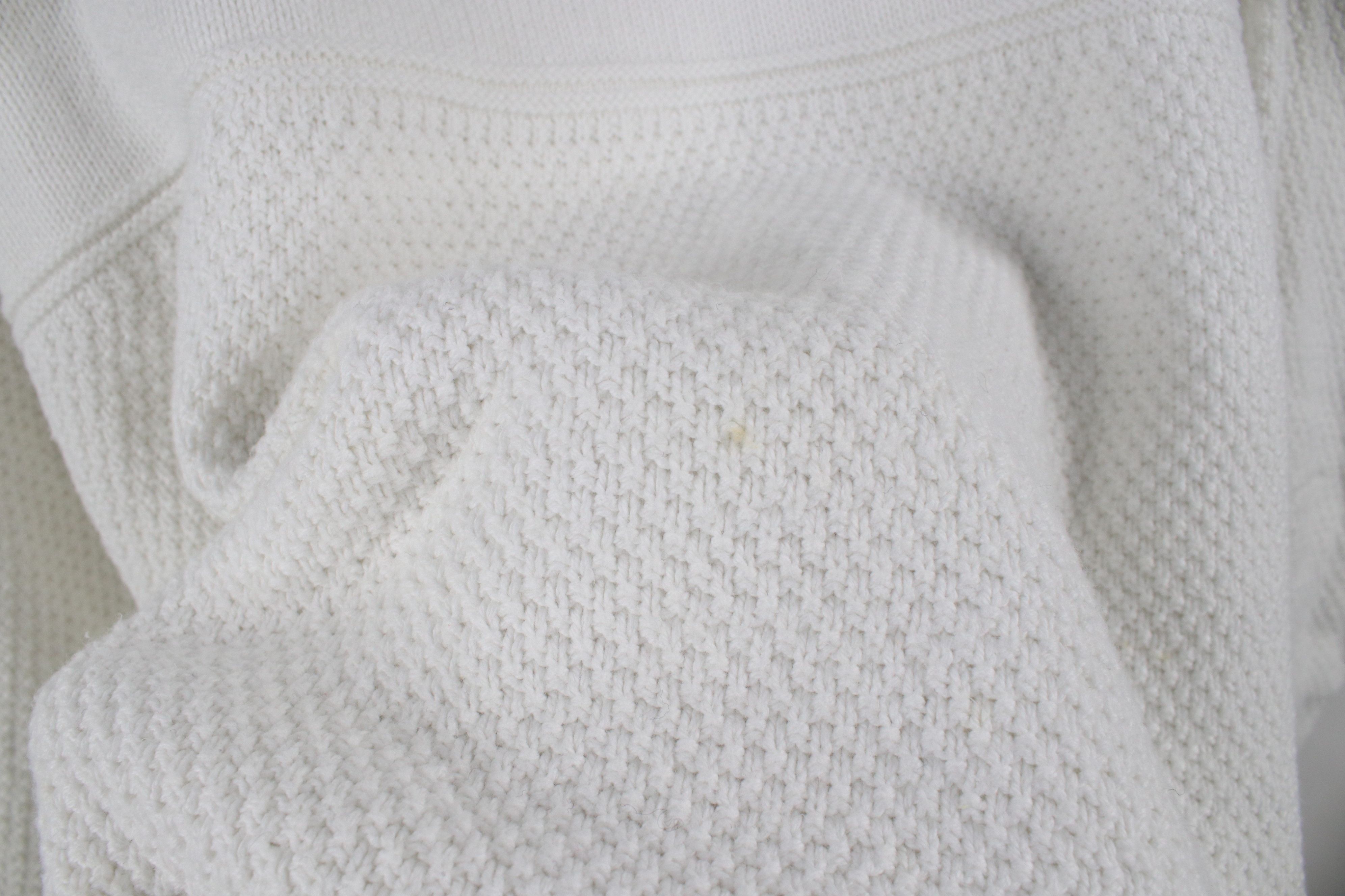 Vintage Vintage 90s Streetwear Cotton Textured Knit Sweater USA Size US XXL / EU 58 / 5 - 5 Thumbnail