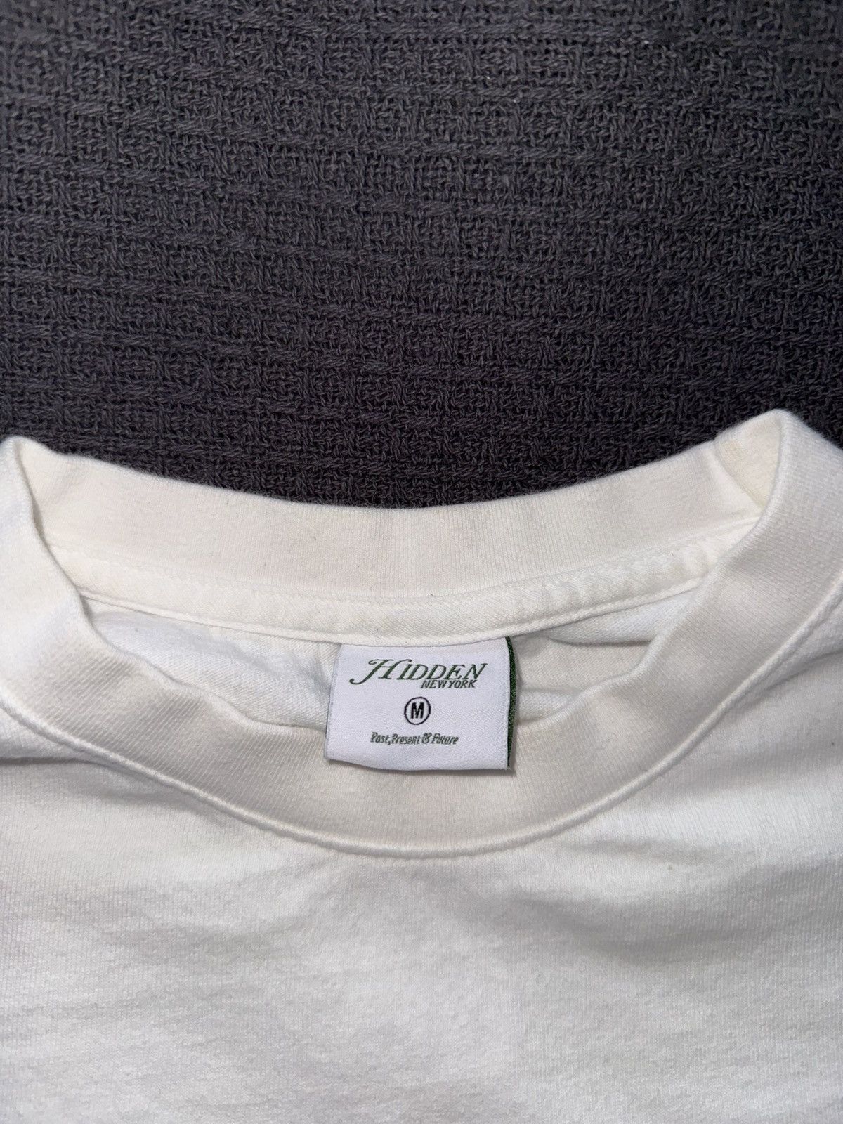 HIDDEN Hidden NY PPF Deconstructed Tee White Blue Medium Size US M / EU 48-50 / 2 - 6 Thumbnail